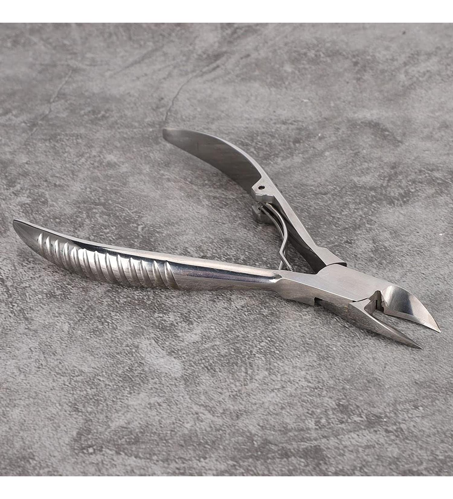 Nail Trimmer Nail Cuticle Pliers Nail Clipper Use Solon for Fingernails and Toenails Dead Skin Removal (4#17mm Blade) 4#17mm blade 4#17mm blade - Buy Online on GoSupps.com