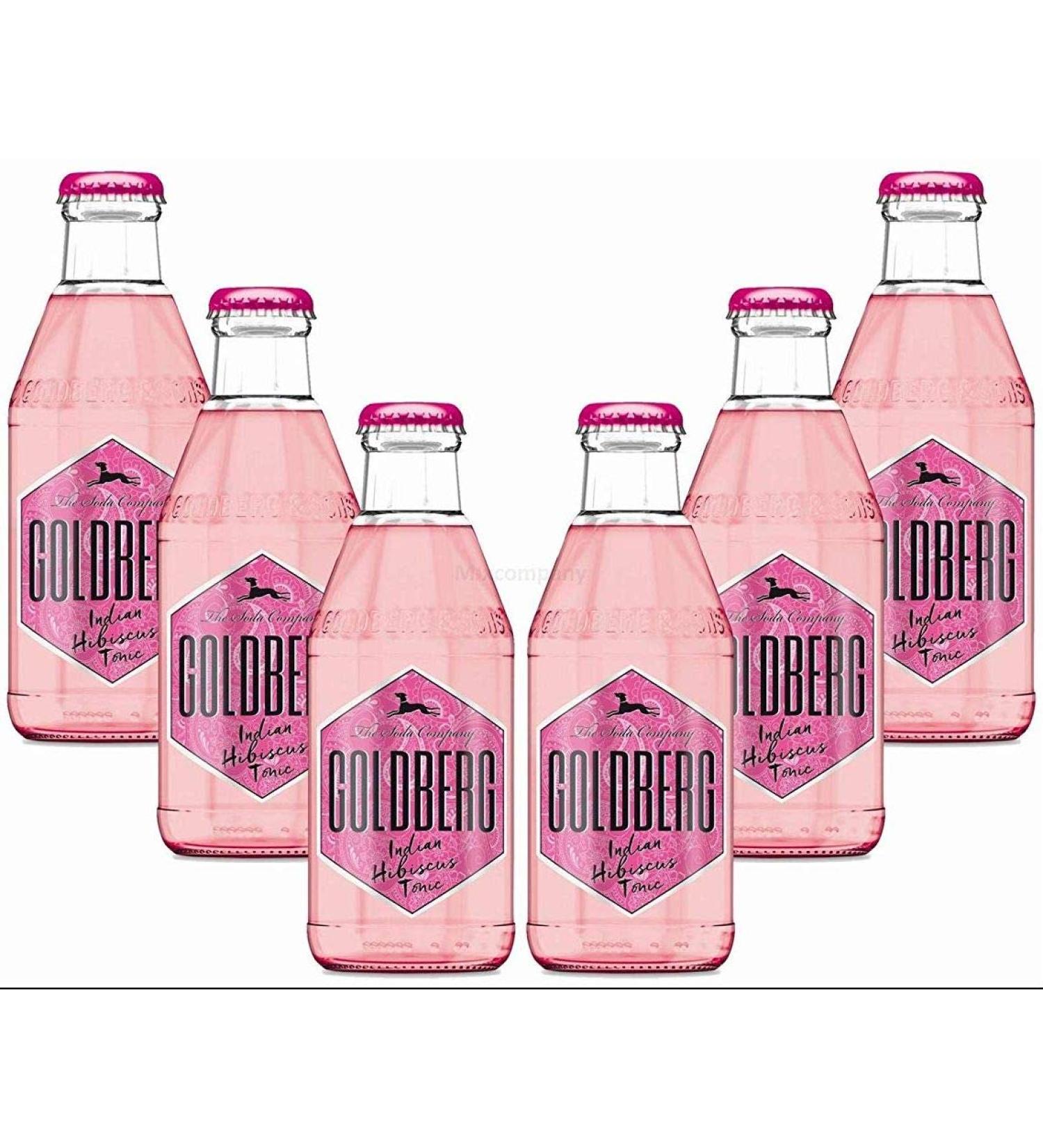 Goldberg Indian Hibiscus Tonic Set - 6x200ml 1200ml