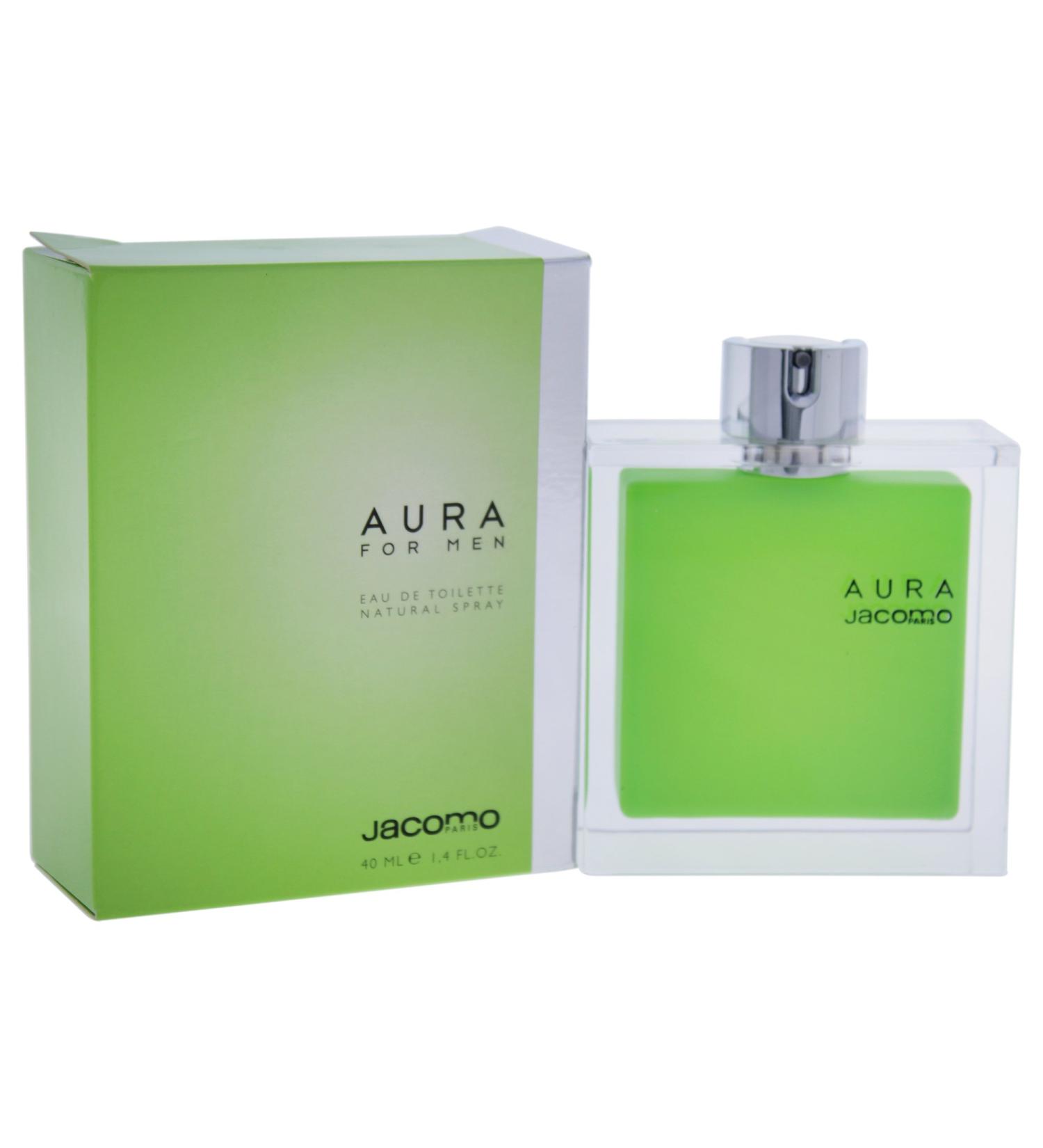 Jacomo Aura Eau de Toilette Spray for Men 1.4 Ounce