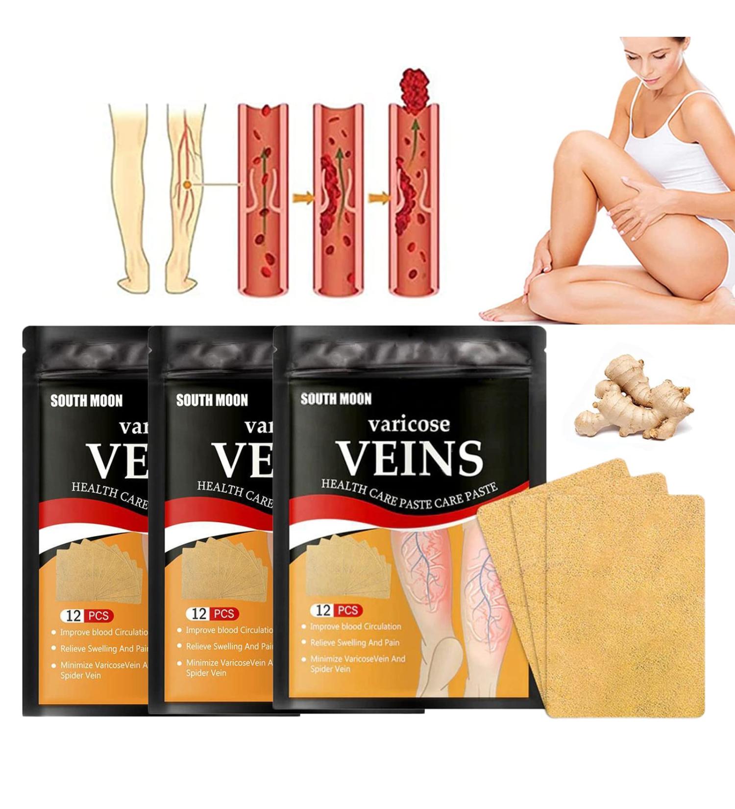 UN UNITEDTIME Varicose Veins Treatment Patch - Spider Veins Removal Patch (36PCS) - Buy Online on GoSupps.com