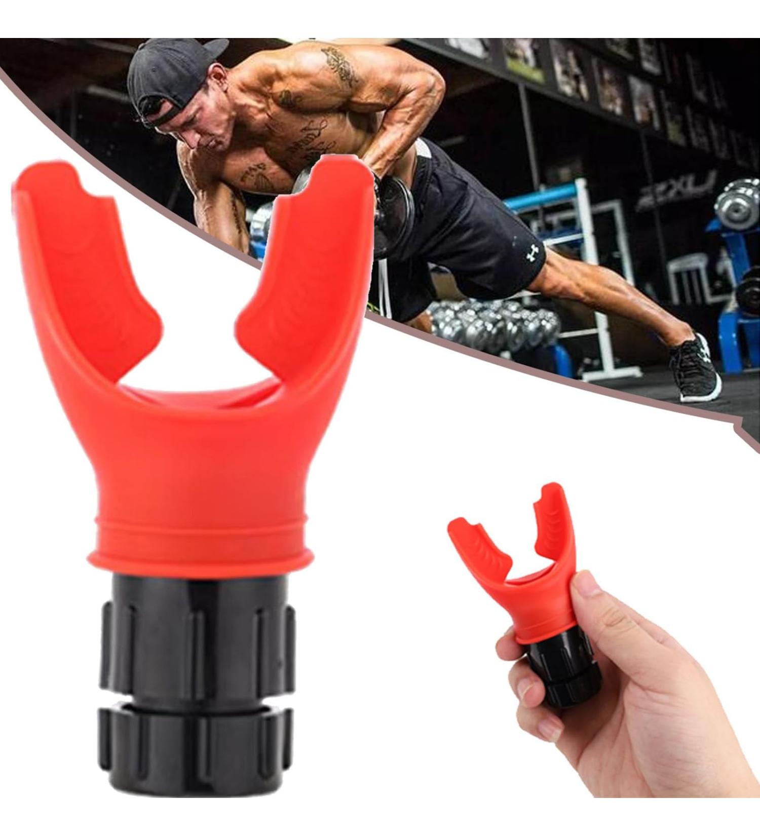 Kzancn Hexeasy Breath Booster HexEasy Hex Easy Breath Booster Lung Trainer Portable Breathing Trainer for Men and Women To Improve Your Stamina & Endurance Adjustable Resistance (Red) - Buy Online on GoSupps.com