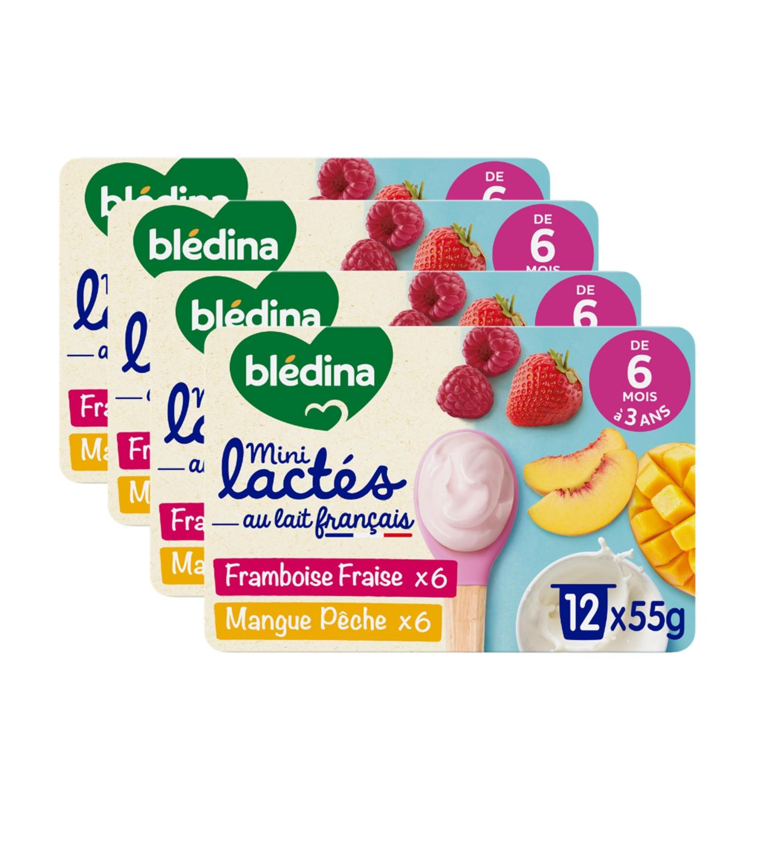Bl dina - Mini Lact s Fruits Rouges/Fruits du Soleil D s 6 mois 48x55g - Buy Online on GoSupps.com