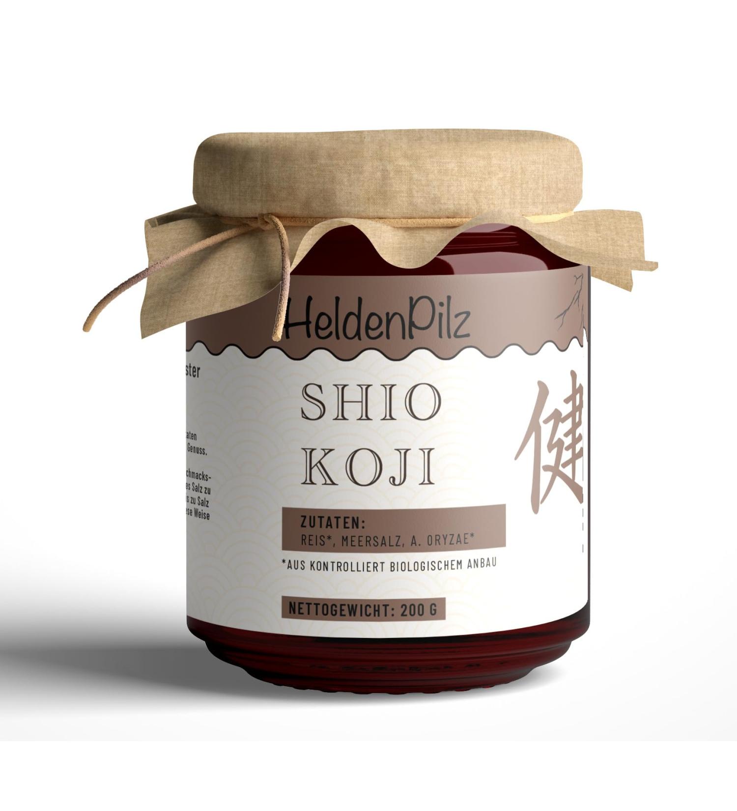 Buy Helden Mazilz Bio Shio Koji - 100% Naturally Fermented Vegan Salty Marinade | Universal Culinary Miracle Cure in Glass Eco-Friendly Packaging - Buy Online on GoSupps.com