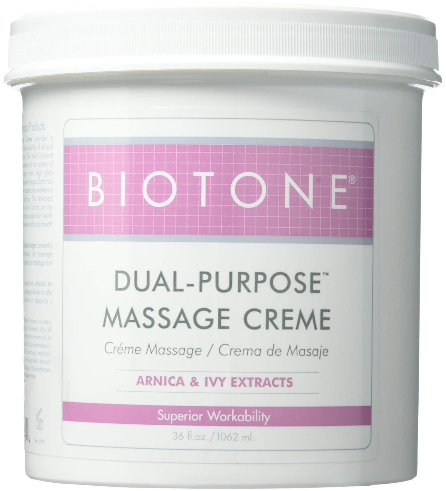 Biotone Dual Purpose Massage Cream 36 oz. | Model 831701 - Buy Online on GoSupps.com