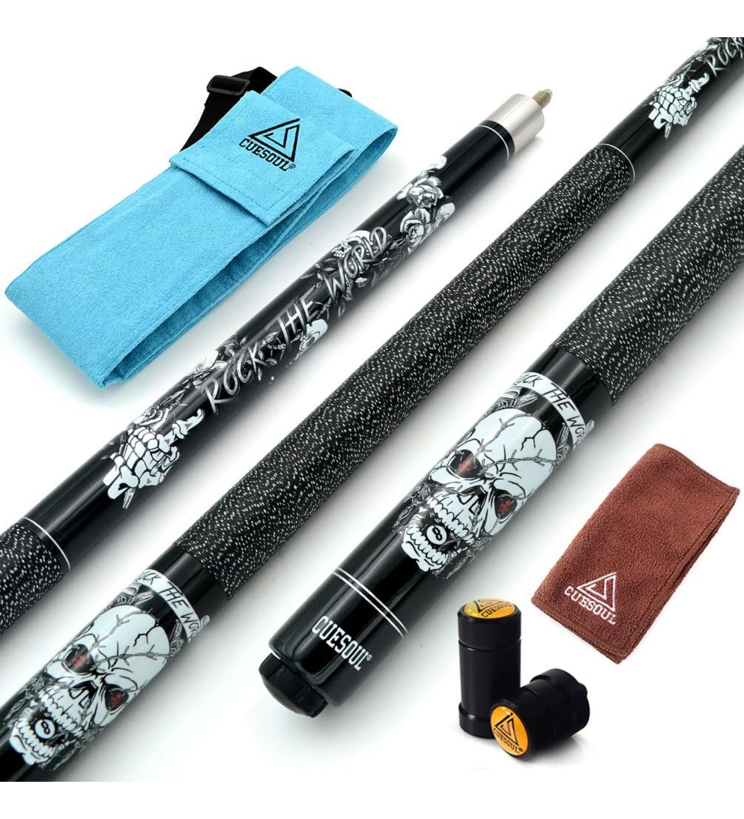 CUESOUL Pool Cue Stick Kit - Color G104 - Size 19 Oz. - Buy Online on GoSupps.com