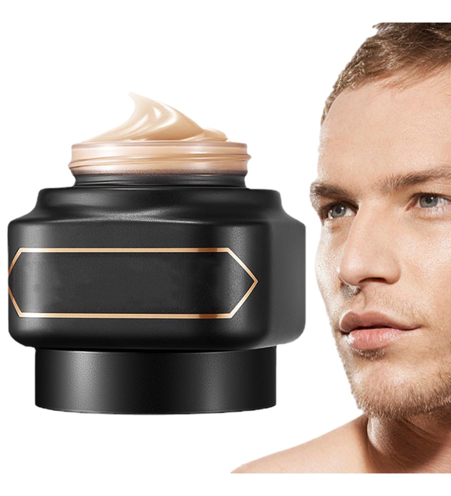  JPSDOWS Men's Makeup Cream Men's Concealer Cream 50g Long-Lasting Face Makeup | Long-lasting face cream concealer for lazy makeup gift for husband or - Buy Online on GoSupps.com