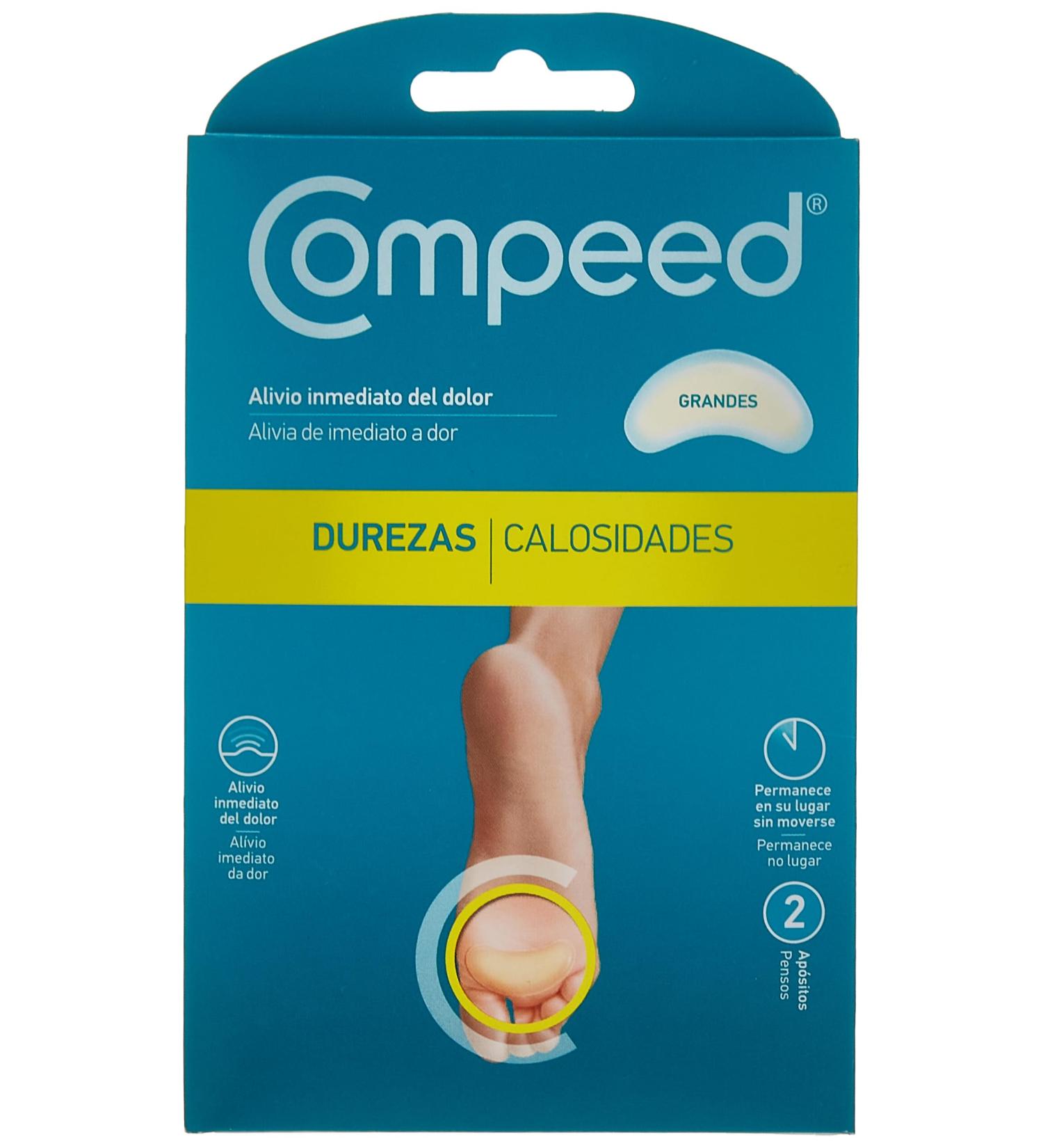 Compeed Callus Plaster Size L - 2 Pieces for Effective Foot Care | Fast International Shipping - Buy Online on GoSupps.com