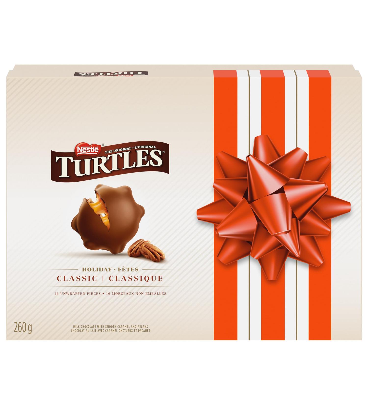 TURTLES Classic Holiday Chocolate Gift Box 260 g - Buy Online on GoSupps.com
