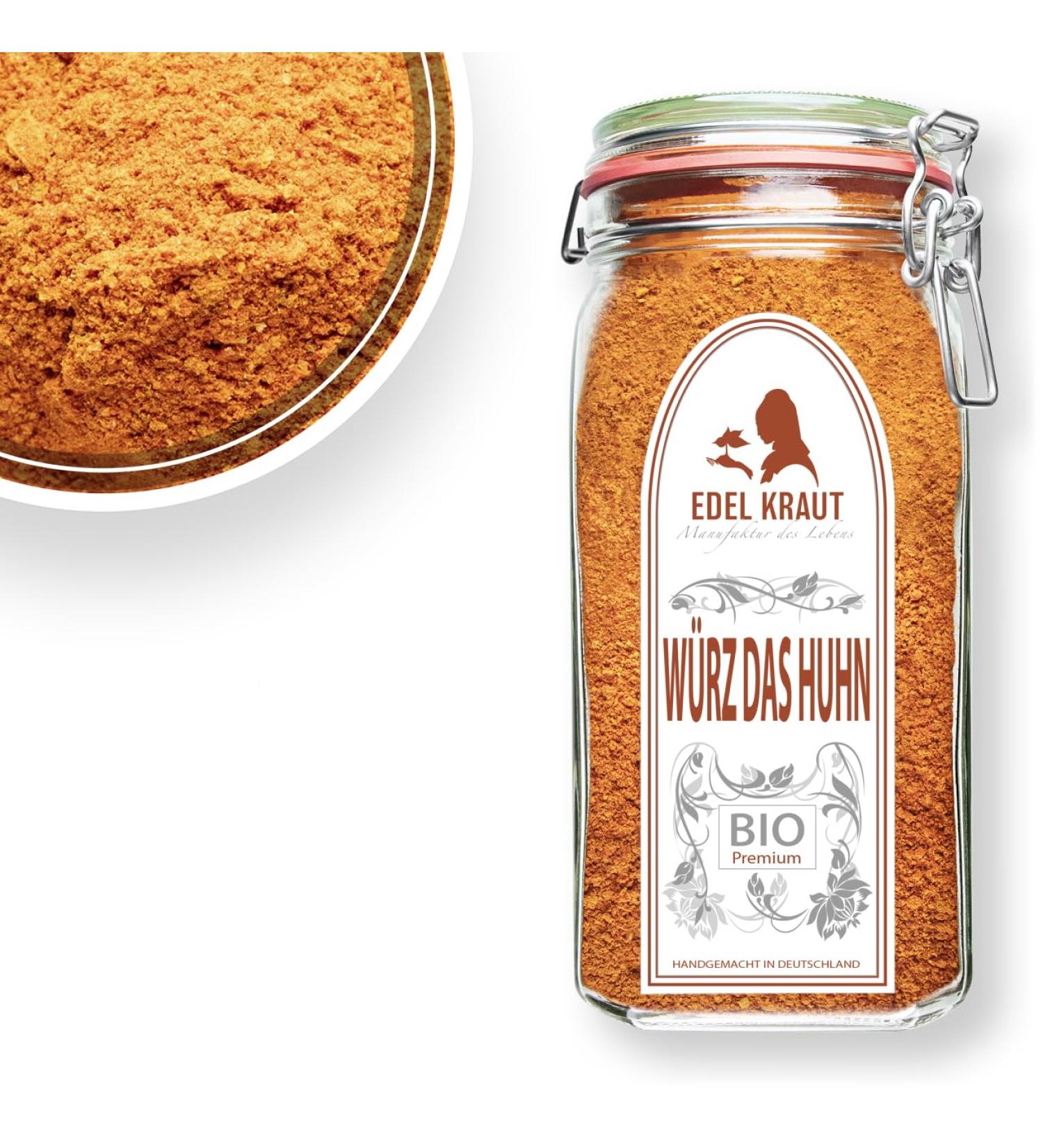 Buy Bio W rz Chicken Spice Mixture 700g | 100% Natural Premium Spices | Noble Herb Organic & Additive-Free - Buy Online on GoSupps.com
