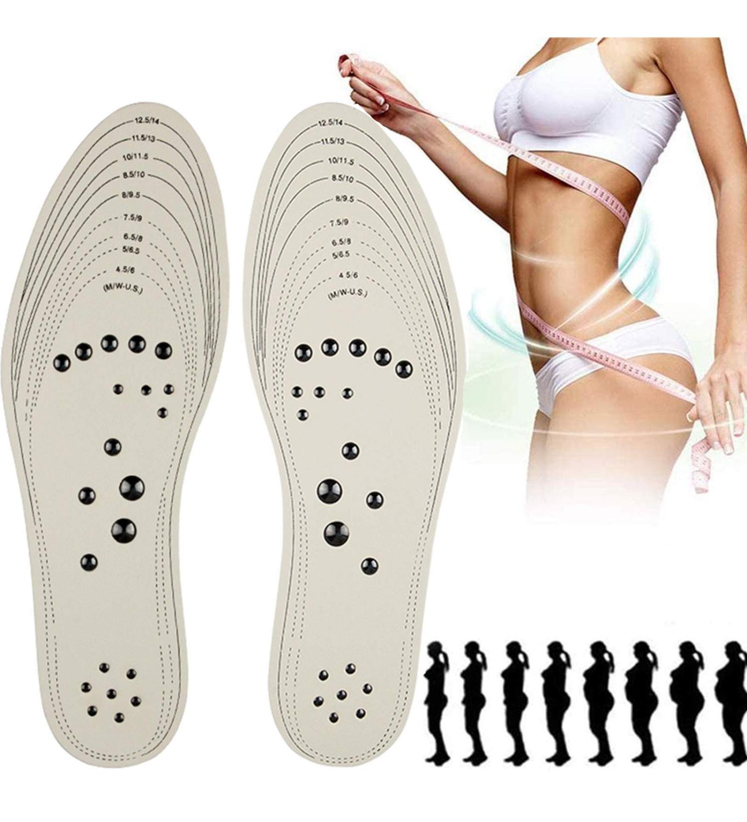Eeuk Massage Magnetic Insoles - Orthopedic Acupressure Soles for Fatigue Relief | Breathable & Deodorant | International Shipping - Buy Online on GoSupps.com