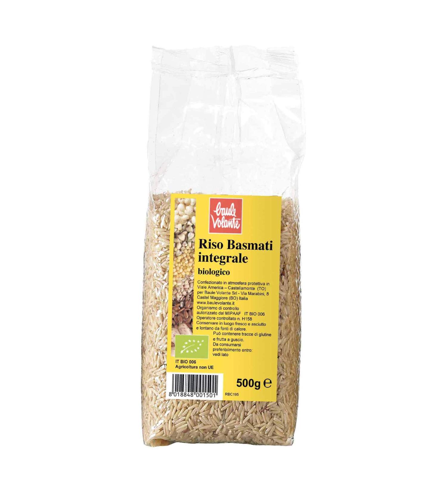 Riso Basmati Integr 500g