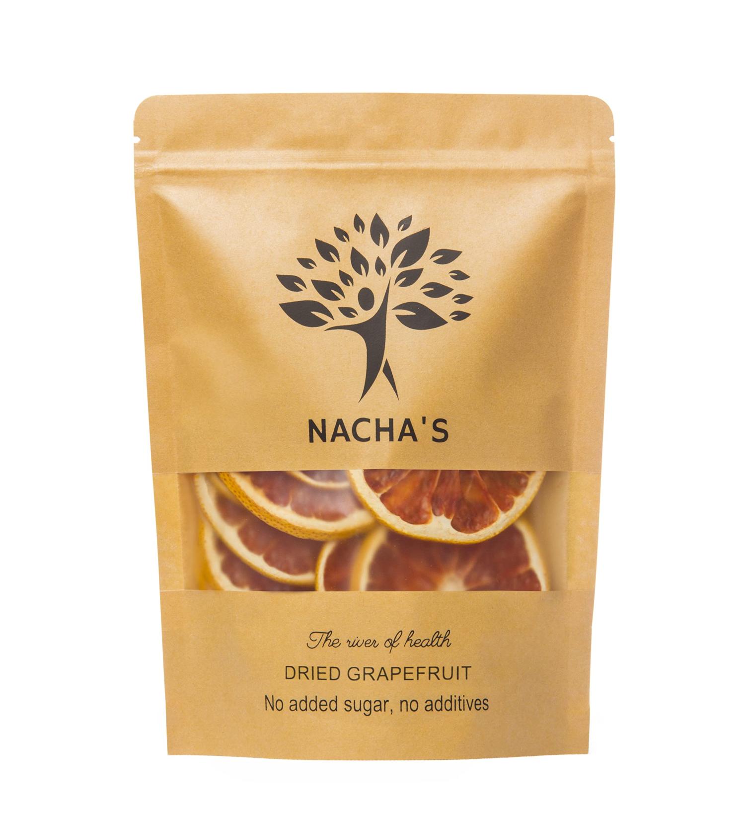 Dried Grapefruit Slices 70 g for Drink Cocktail Garnish No Added Sugar No Additives 100 % Natural Dehydrated Fruit