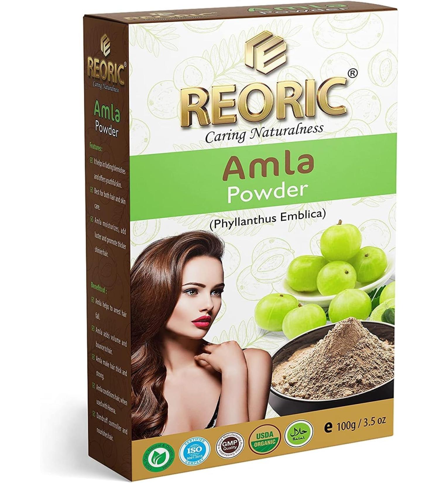 READ QURA Amla Powder Organic Amla Indian Gooseberry Powder for Hair and Skin Ala Powder for Hair Growth Organic Indian gooseberry amla 100g Pack of 1 - Buy Online on GoSupps.com
