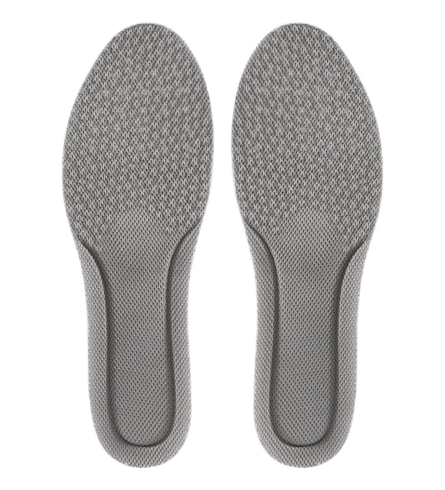 Buy High Elasticity Sports Insoles for Men & Women - Breathable Anti-Slip Comfortable Foot Support - Size 35 Gray - Buy Online on GoSupps.com
