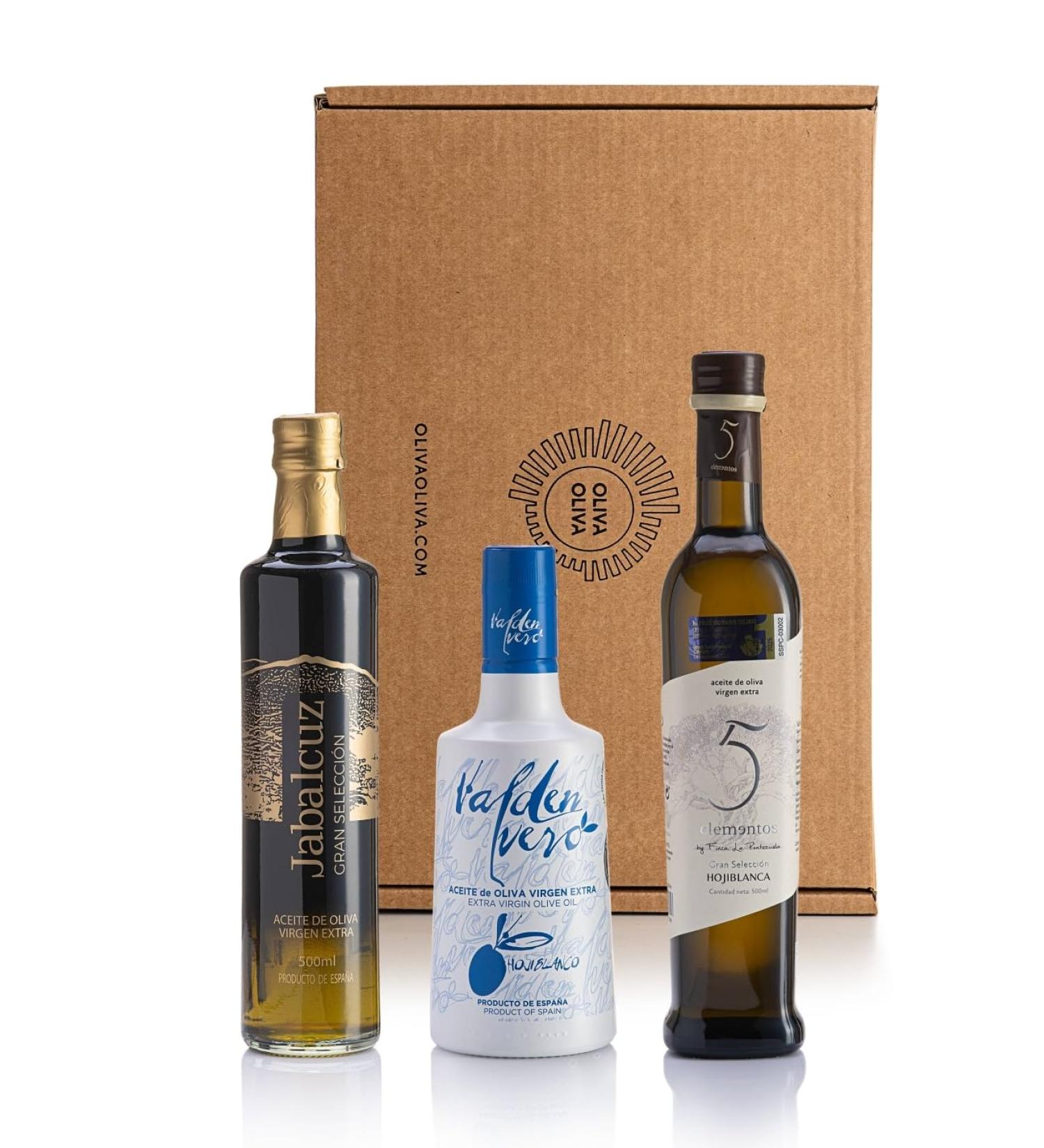 Oliva Oliva Internet SL Mario Solinas Worlds Best Oils 2025 gift boxes 3x500 ml - Buy Online on GoSupps.com