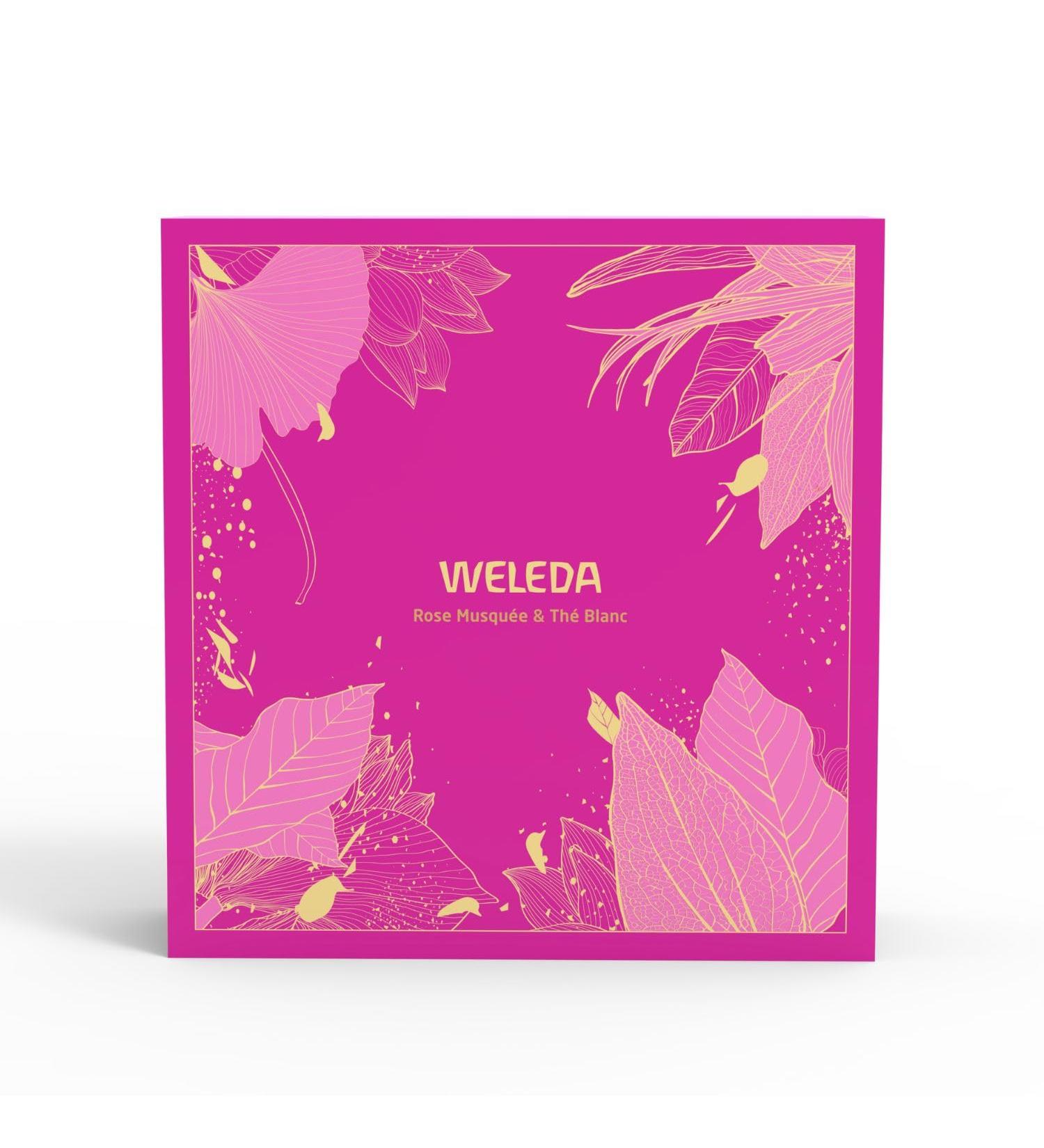 WELEDA - CHRISTMAS PINK BOX 2024 - NATRUE - Day Cream 40 ml - Eye Contour 12 ml - Buy Online on GoSupps.com