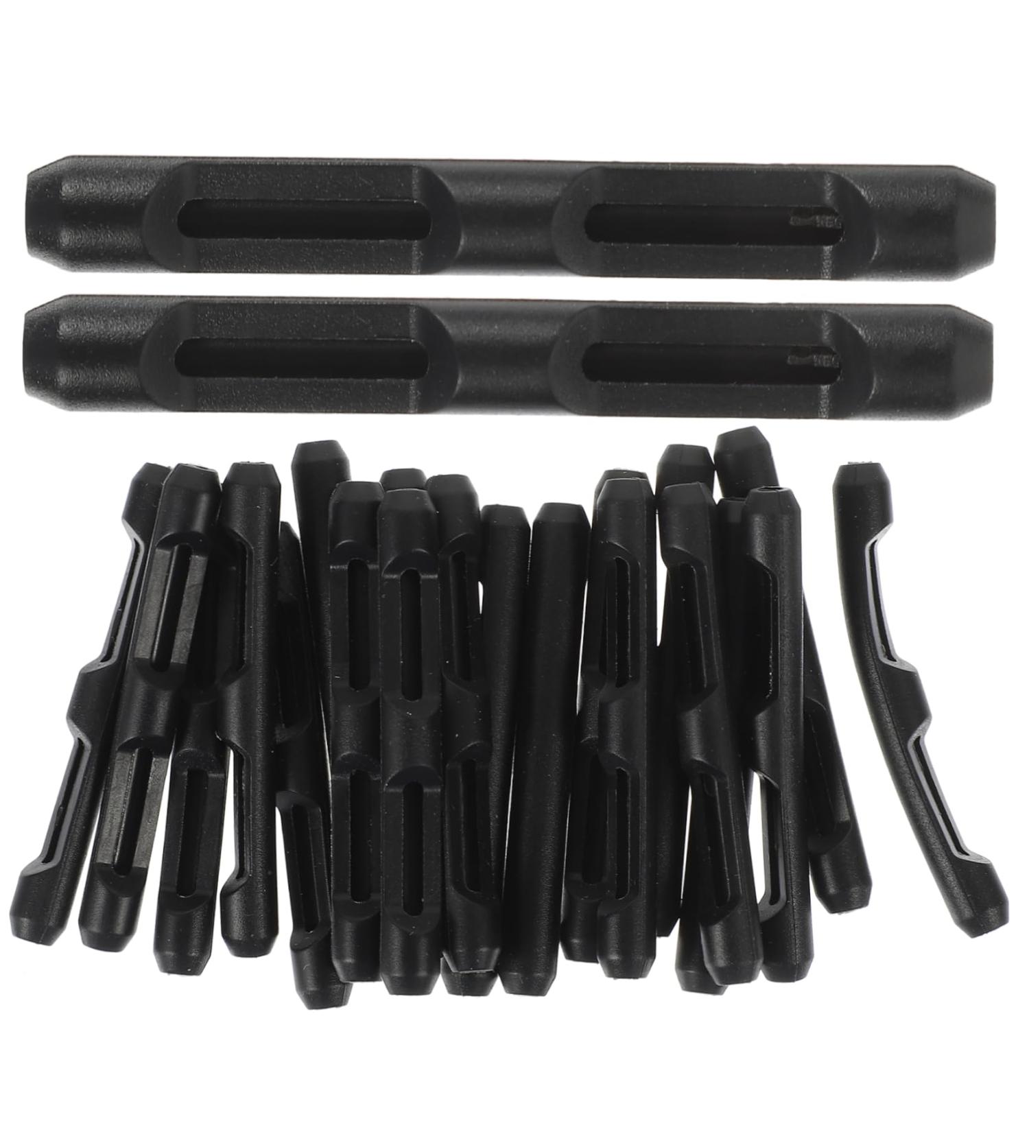 10 Pairs Anti-Slip Glasses Ear Grips | Eyeglass Support & Accessories - Fixed Nose Pads Black - Buy Online on GoSupps.com