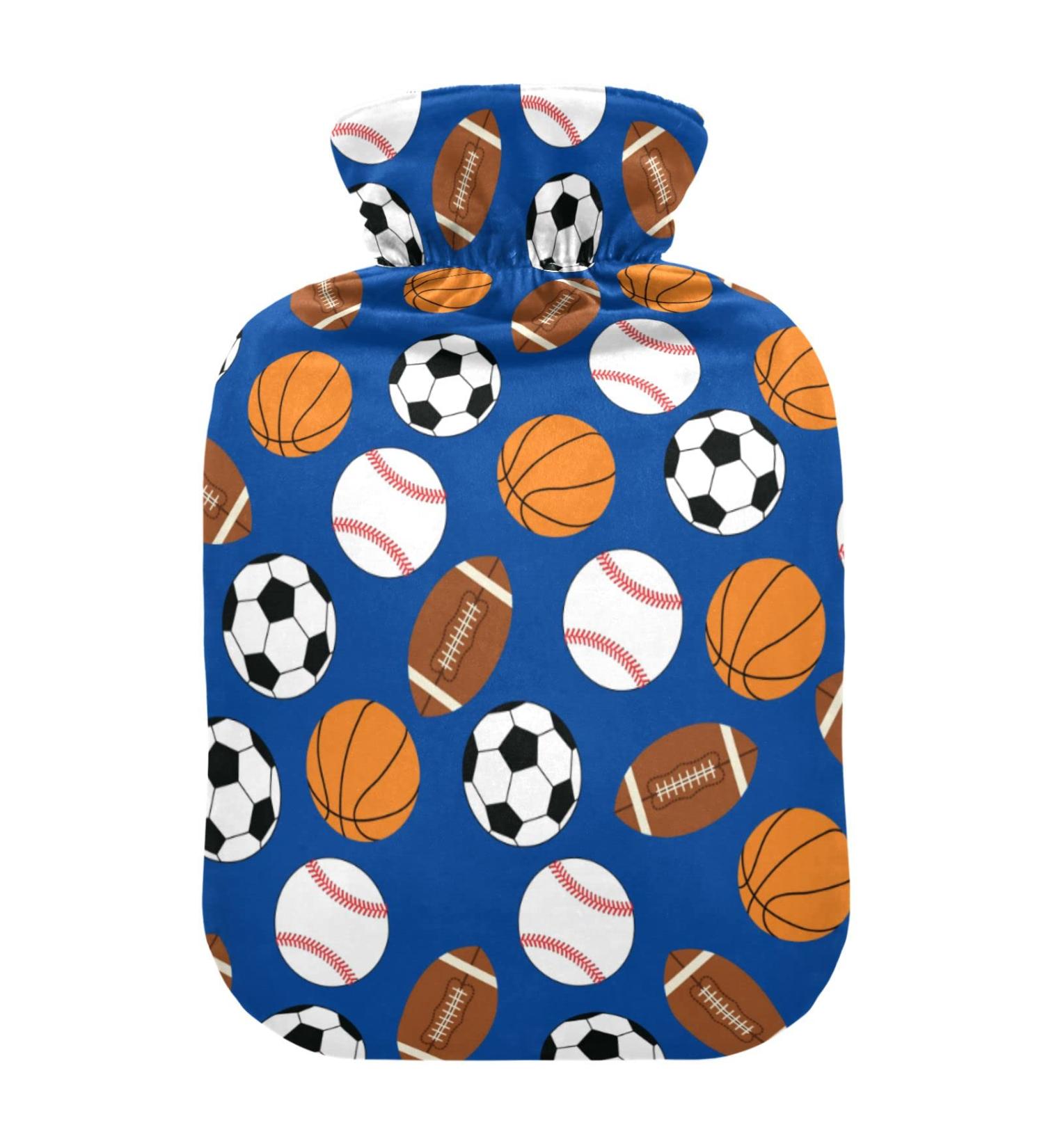2L Heating Bottle for Pain Relief - Sport Football Baseball & Basketball Warm Bottles with Cover for Muscle Injuries - Buy Online on GoSupps.com