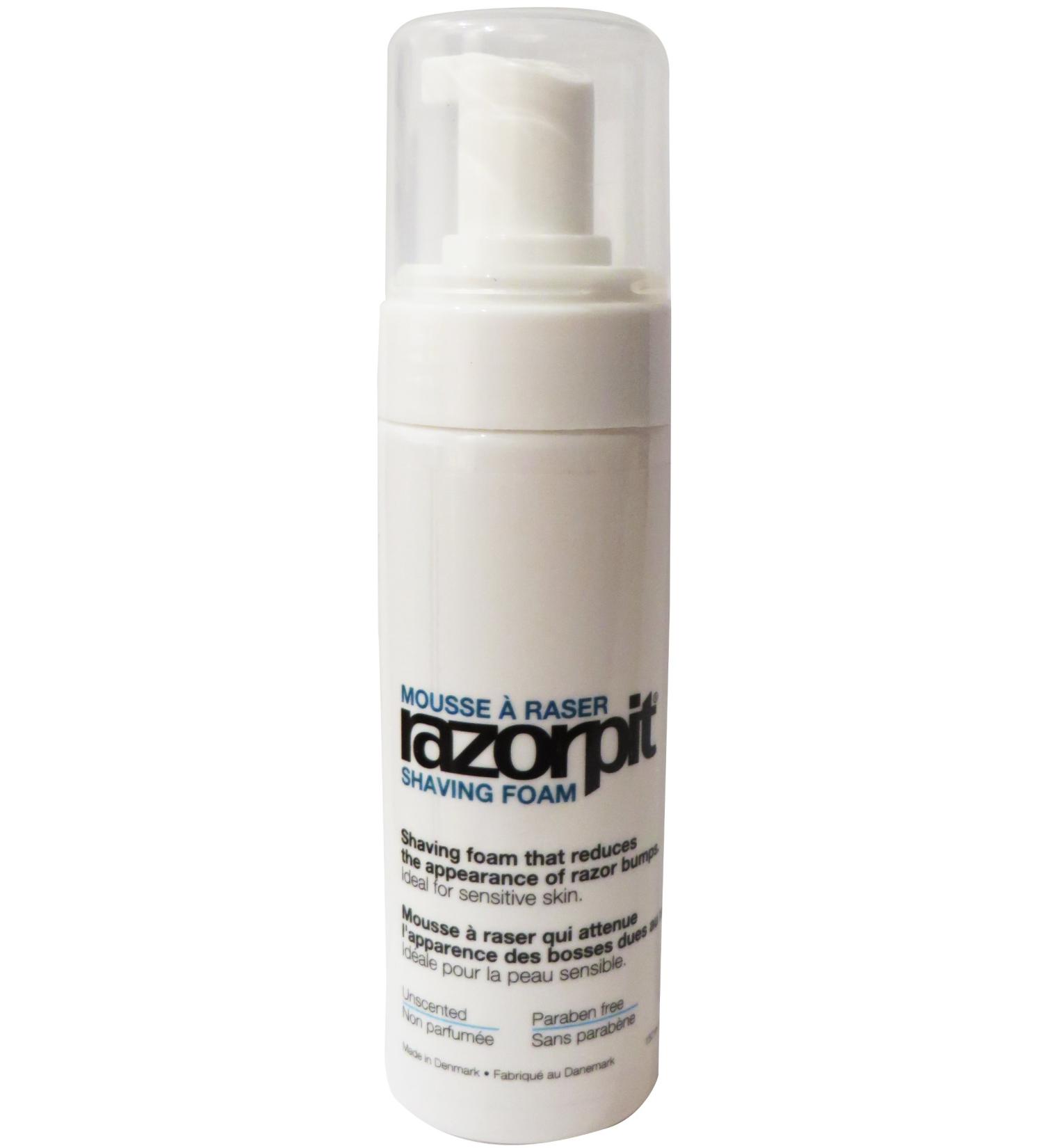 Shaving Foam Mousse for Razor Bumps and Ingrown Hair 5 Ounce/ 150 ml