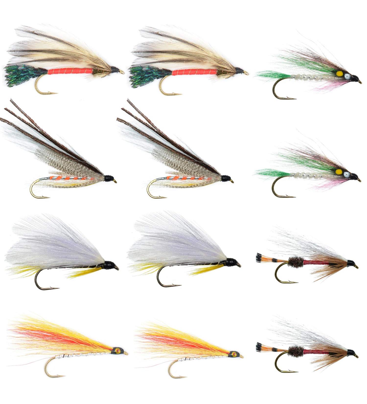 The Fly Fishing Place Classic Streamers Collection - 12 Trout Wet Fly Streamers, Size 4 - Buy Online on GoSupps.com