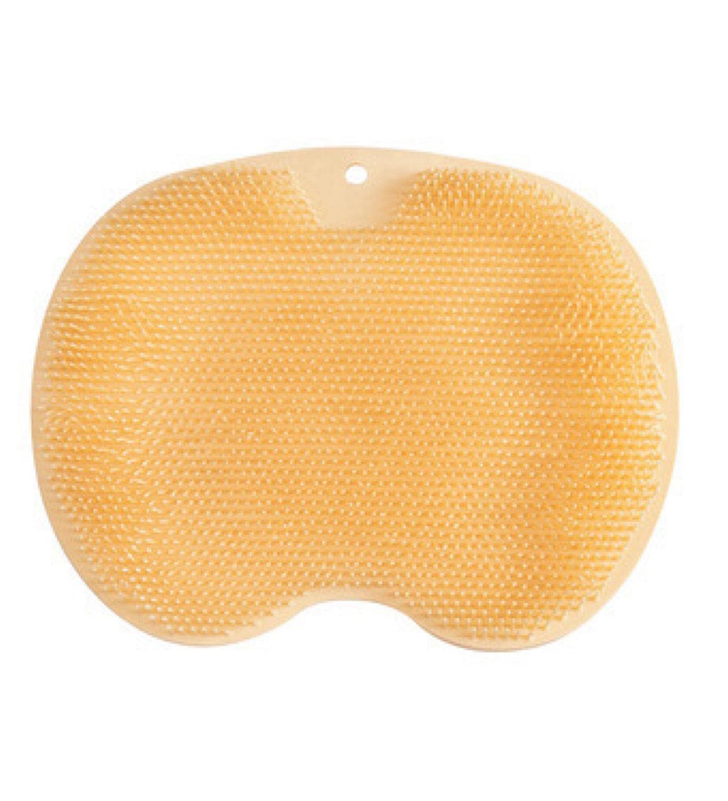 Tookie Soft Shower Foot & Back Scrubber with Suction Cup - Orange - Buy Online on GoSupps.com