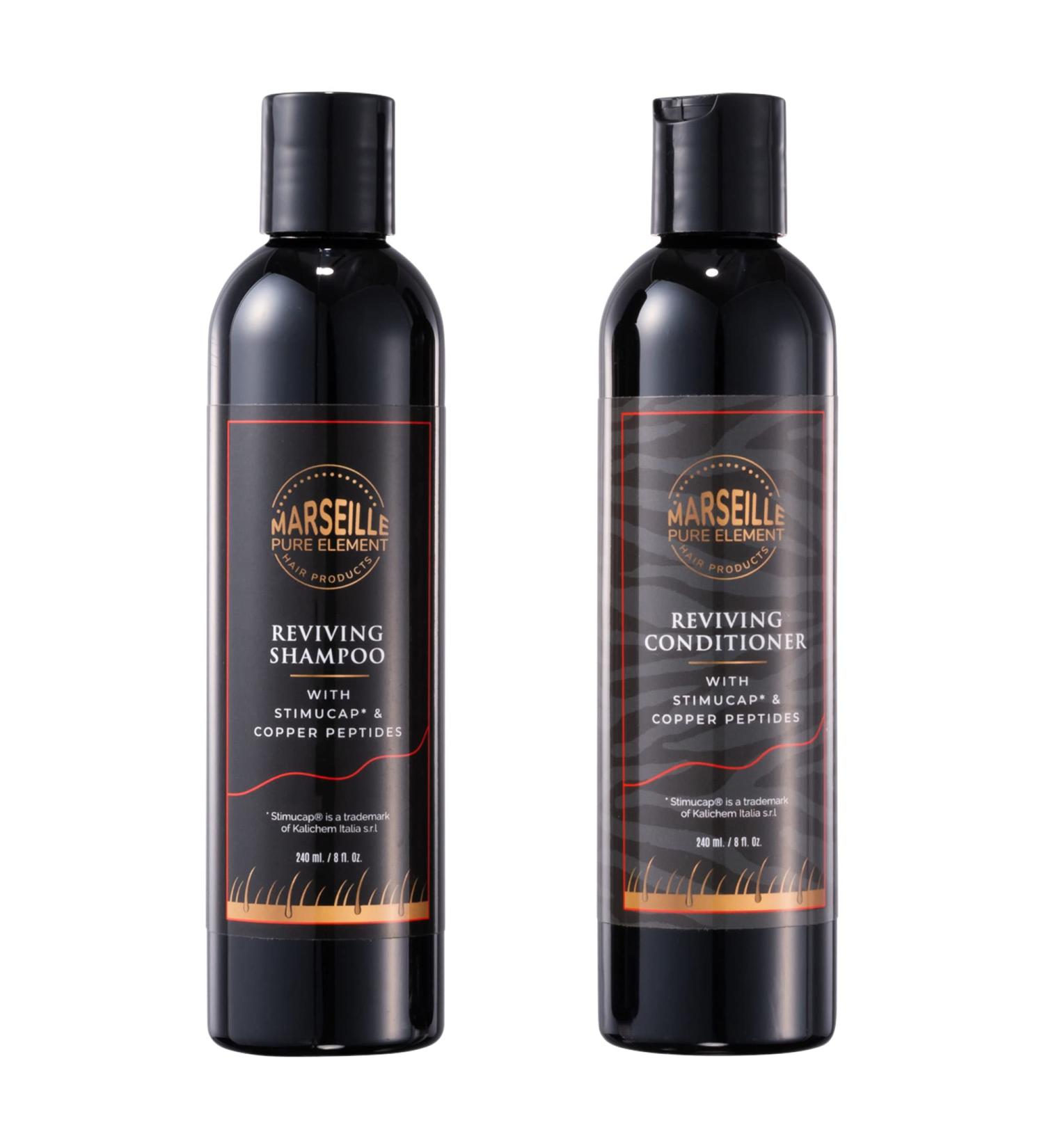 Marseille Pure Element Hair Reviving Shampoo & Conditioner - Buy Online on GoSupps.com