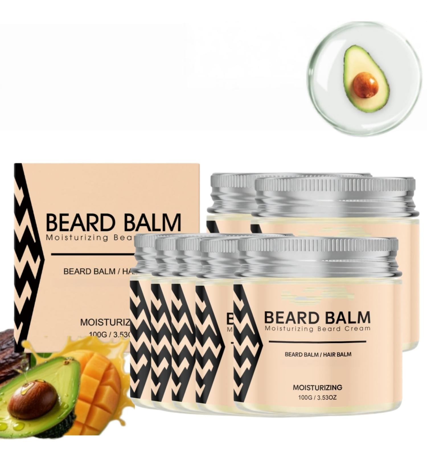 Balme de barbe pour les hommes lisseur de barbe et hydratant pour les hommes laisser dans le conditionneur de barbes beurre adoucisseur de barbes cr me hydratante et adoucissante (7) - Buy Online on GoSupps.com