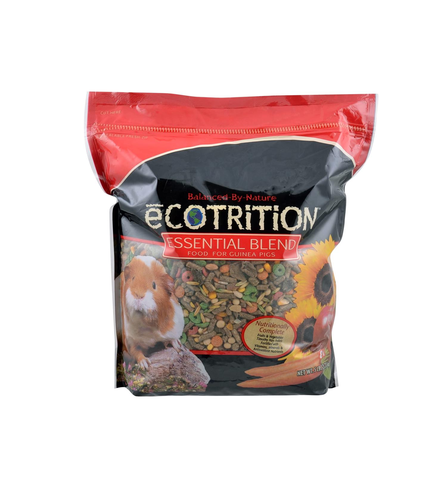 Ecotrition Essential Blend Guinea Pig Food - 5 lb Pack | Nutritious Diet for Healthy Pets - Buy Online on GoSupps.com