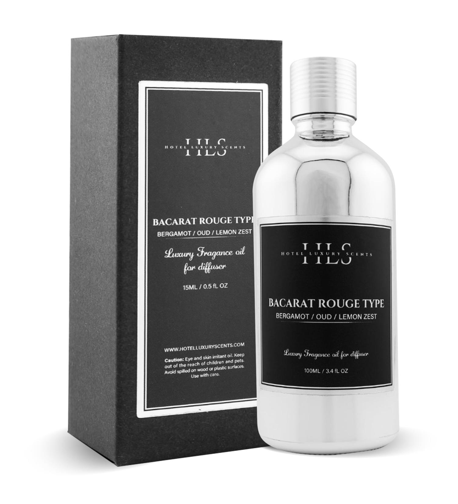 Baccarat Rouge Type Essential Oil for Diffusers - 100ml Luxury Home Fragrance with Bergamot & Lemon Zest - Aromatherapy Diffuser Oil in USA - Buy Online on GoSupps.com