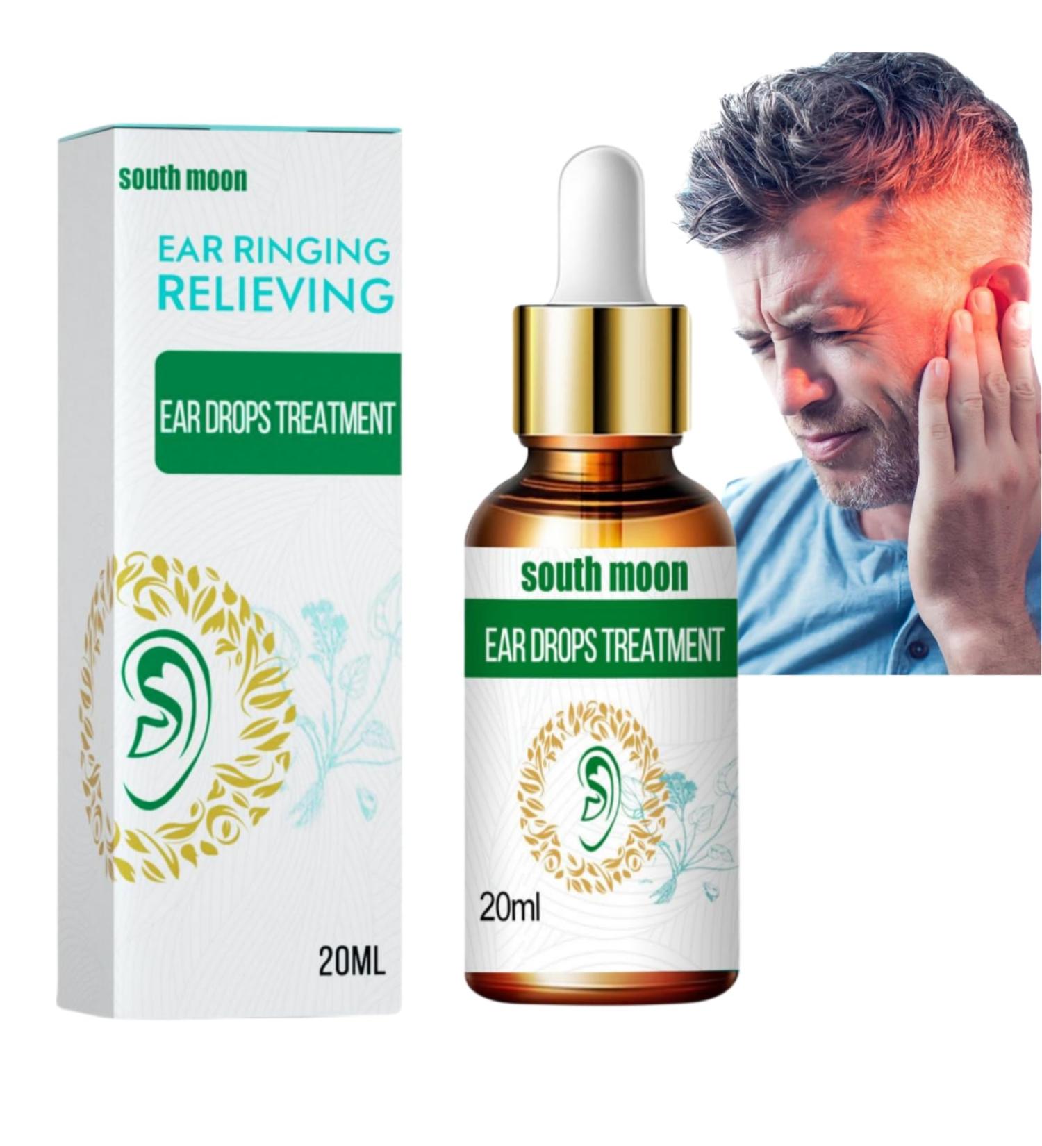 Tinnitus Relief Ear Drops - Pain Relief, Earache Relief, Treatment for Ringing Ears - Buy Online on GoSupps.com