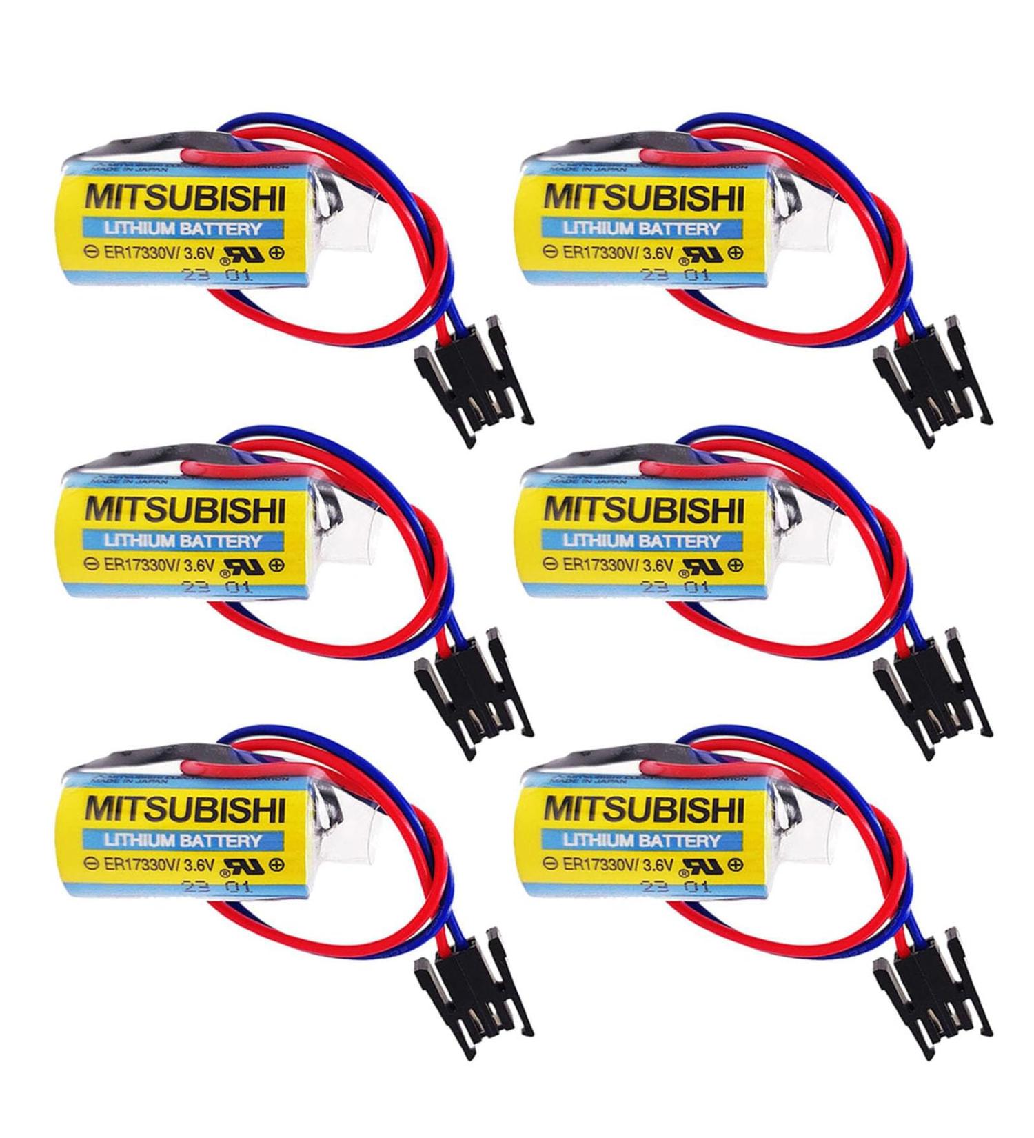Buy 6 Pack 3.6V ER17330V Battery 1700mAh A6BAT-MR-BAT for FANUC CNC System - International Shipping Available - Buy Online on GoSupps.com
