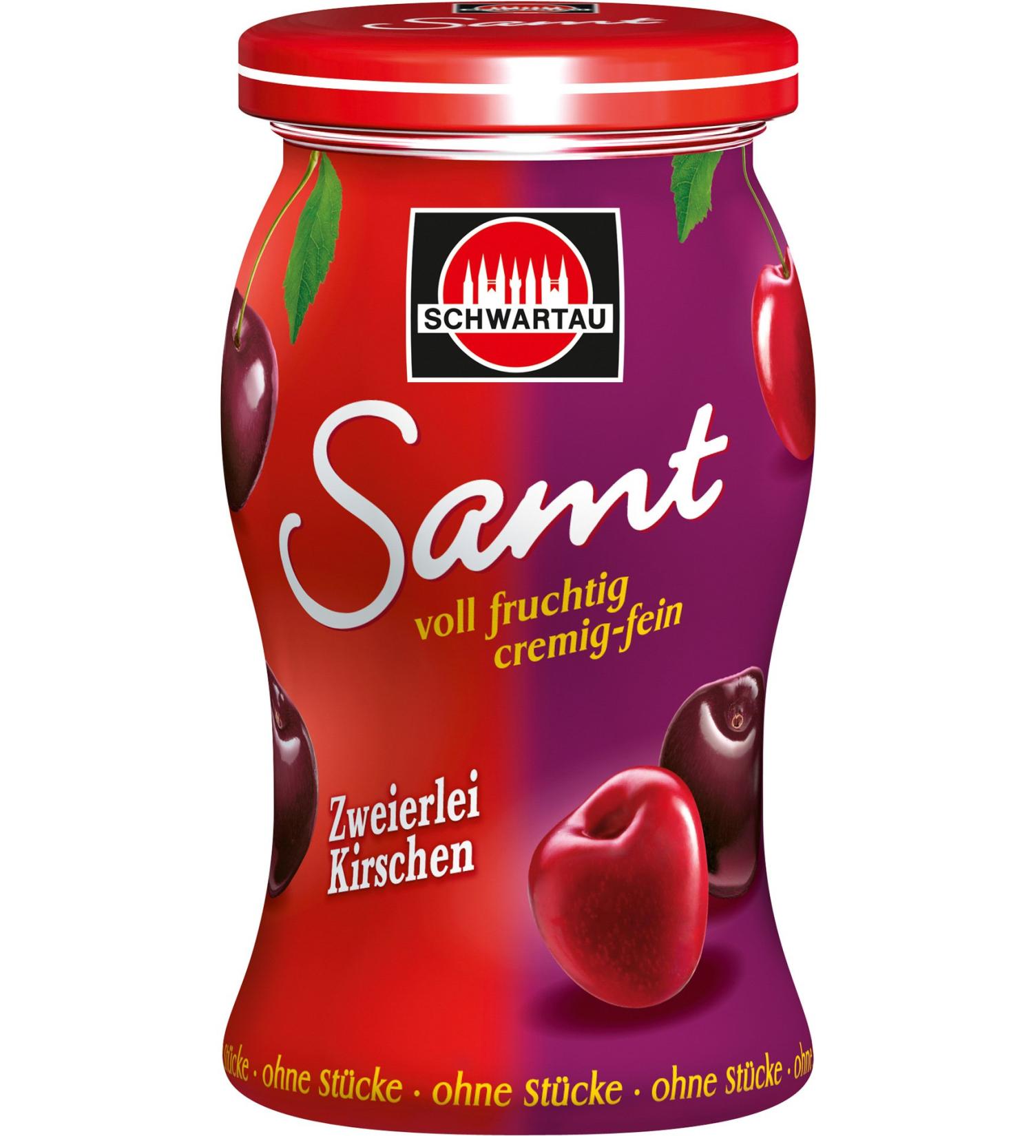 Schwartau - Velvet - Two Cherries - Fruit Paste - 270g