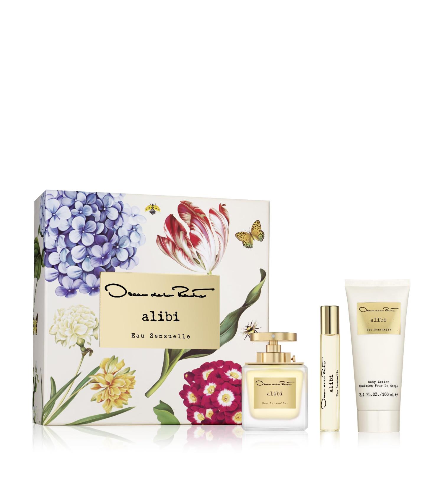 Oscar de la Renta Alibi Eau Sensuelle Eau de Parfum 3 Piece Gift Set - Buy Online on GoSupps.com