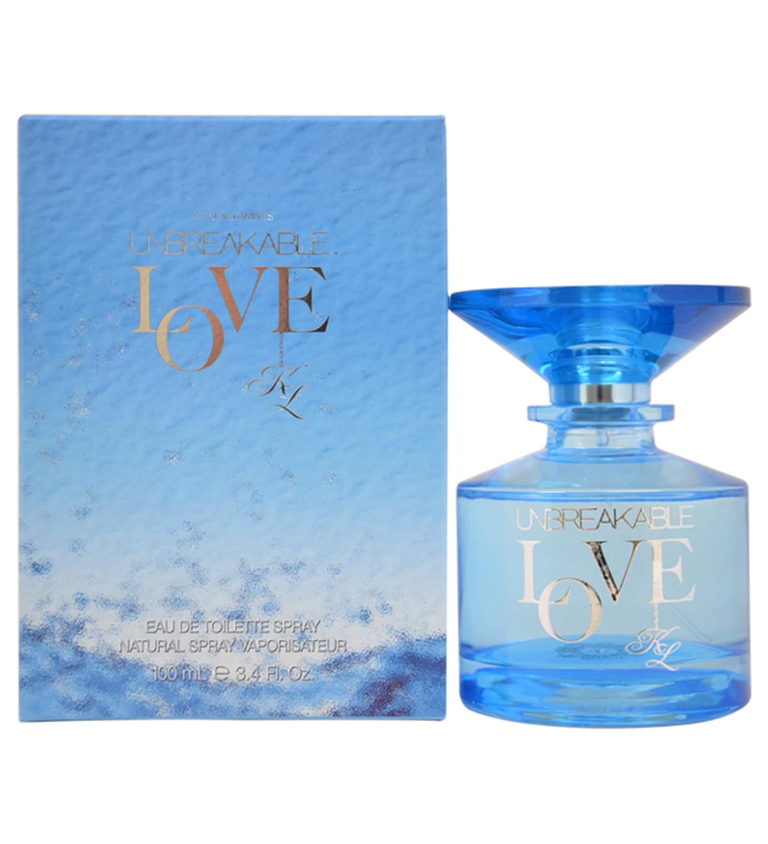 Khloe And Lamar Unbreakable Love Eau De Toilette Spray 3.4 oz / 100 ml for Women clear 3.4 Fl Oz (Pack of 1)