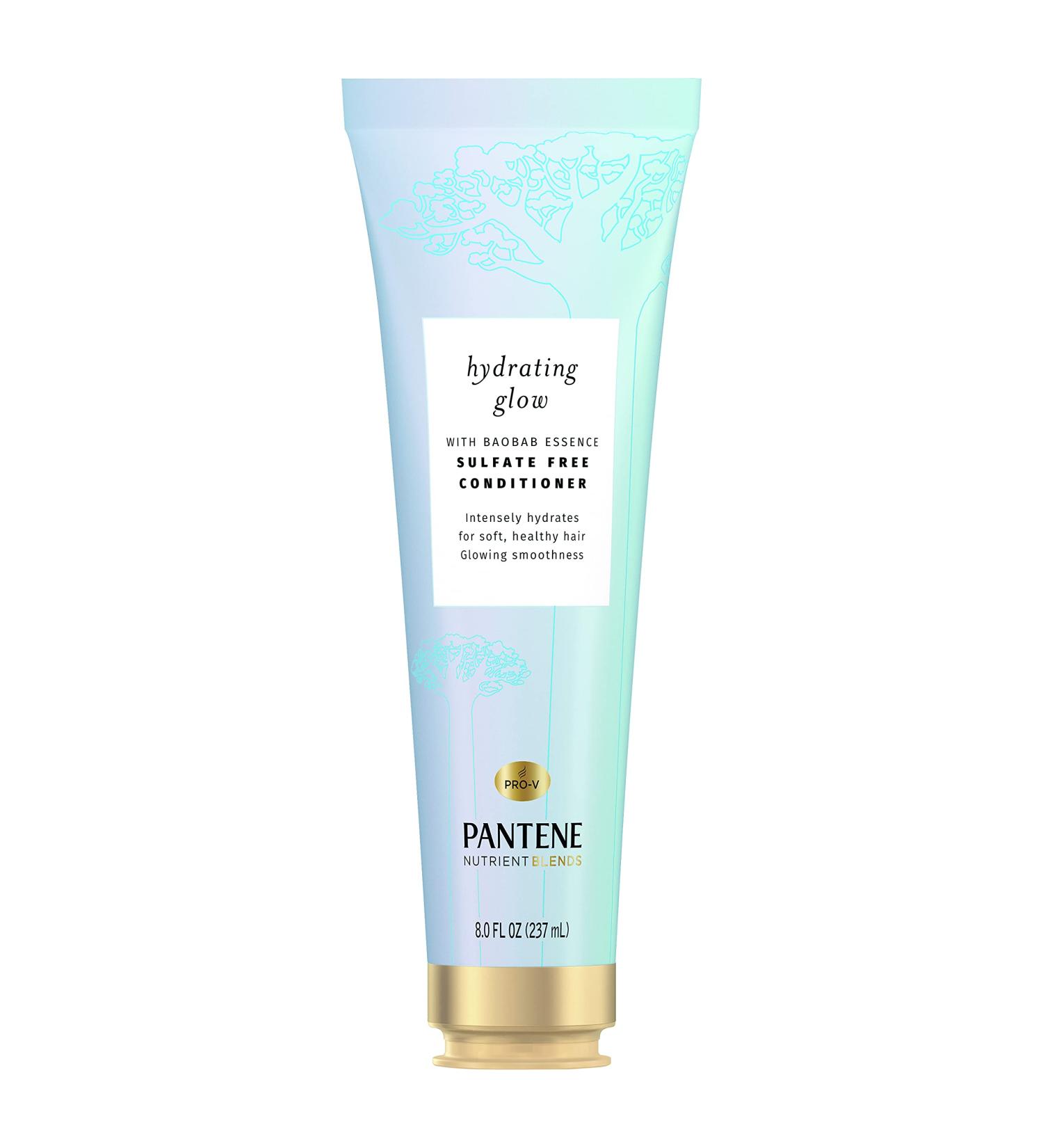 Pantene Hydrating Glow Baobab Essence Conditioner - Sulfate-Free 8 Fl Oz - Buy Online on GoSupps.com
