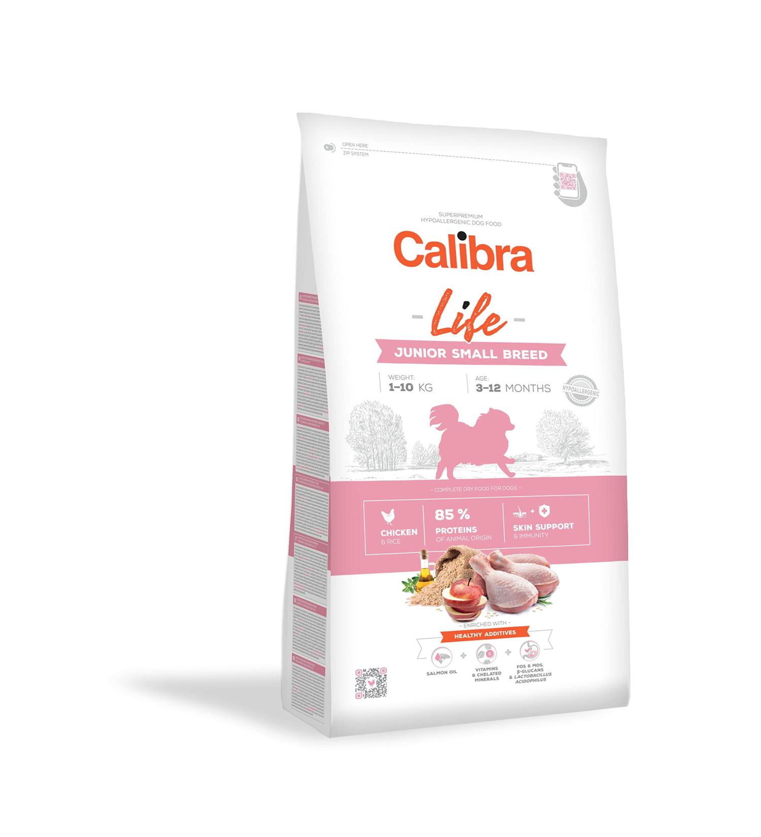 CALIBRA Dog Life Junior Small Breed Pollo 6KG