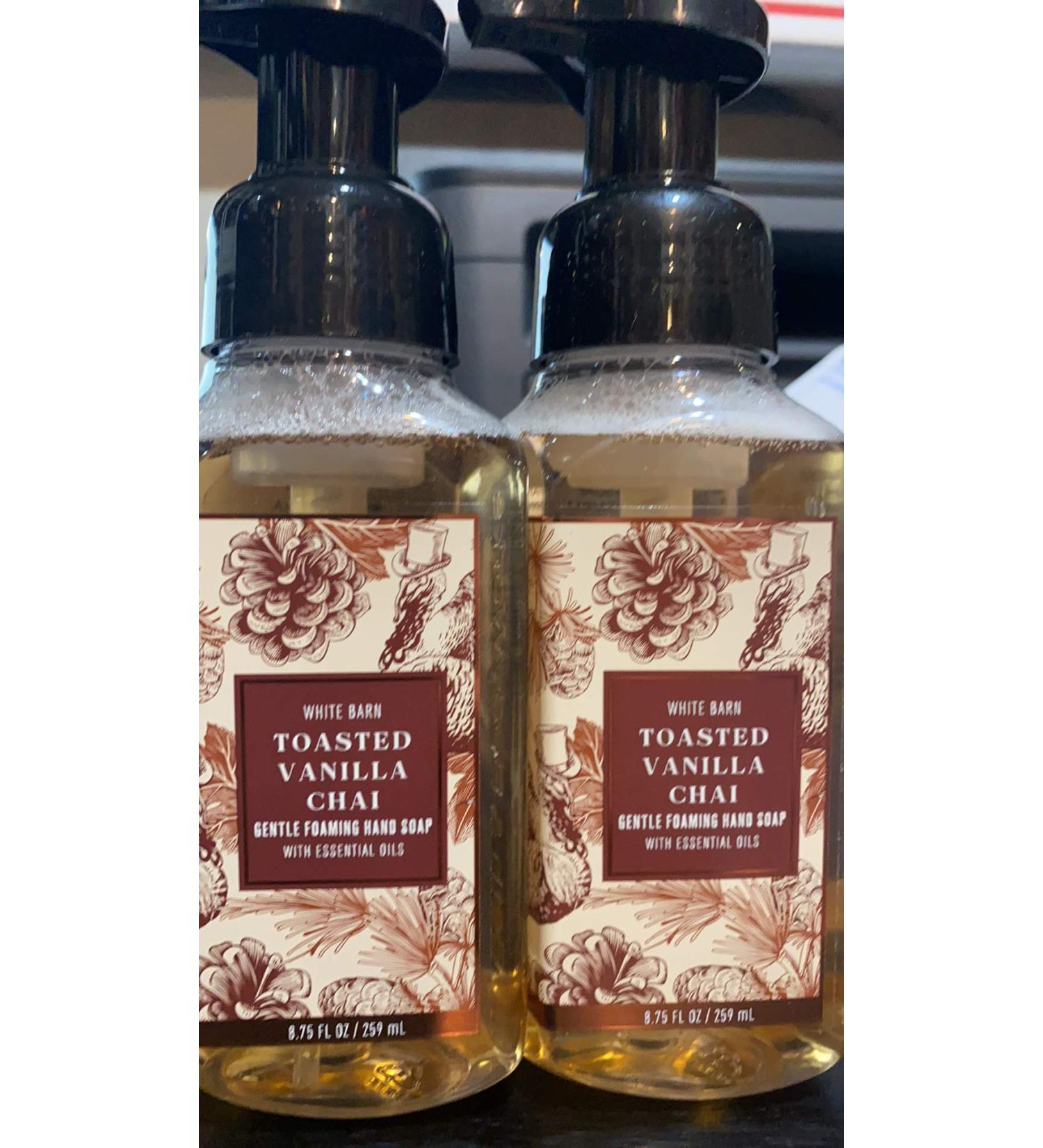 Bath & Body Works Toasted Vanilla Chai Foaming Hand Soap (2 Pack) - Gentle Cleansing - Buy Online on GoSupps.com