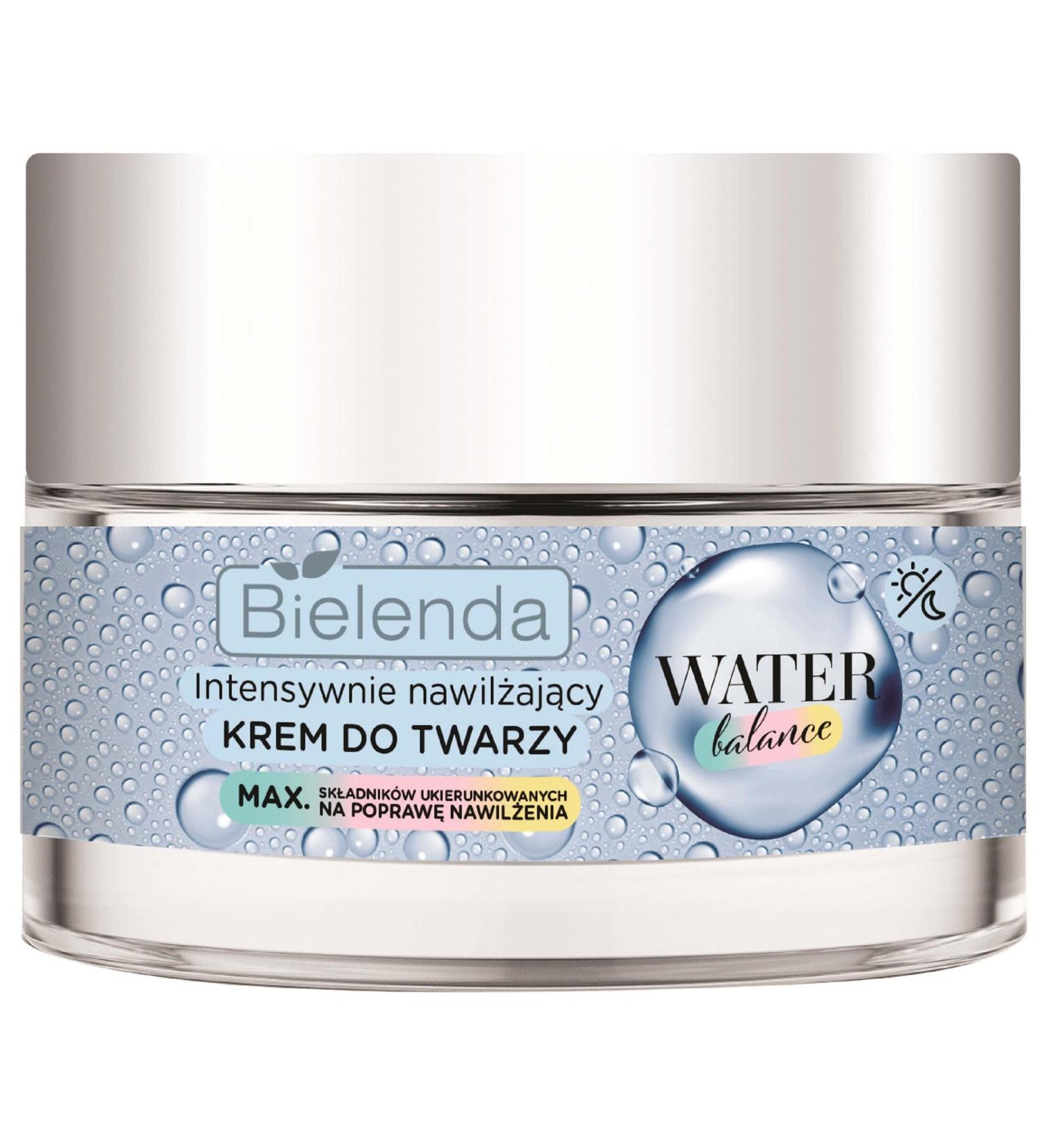 Bielenda Water Balance Intensely Moisturizing Face Cream 50ml - Buy Online on GoSupps.com