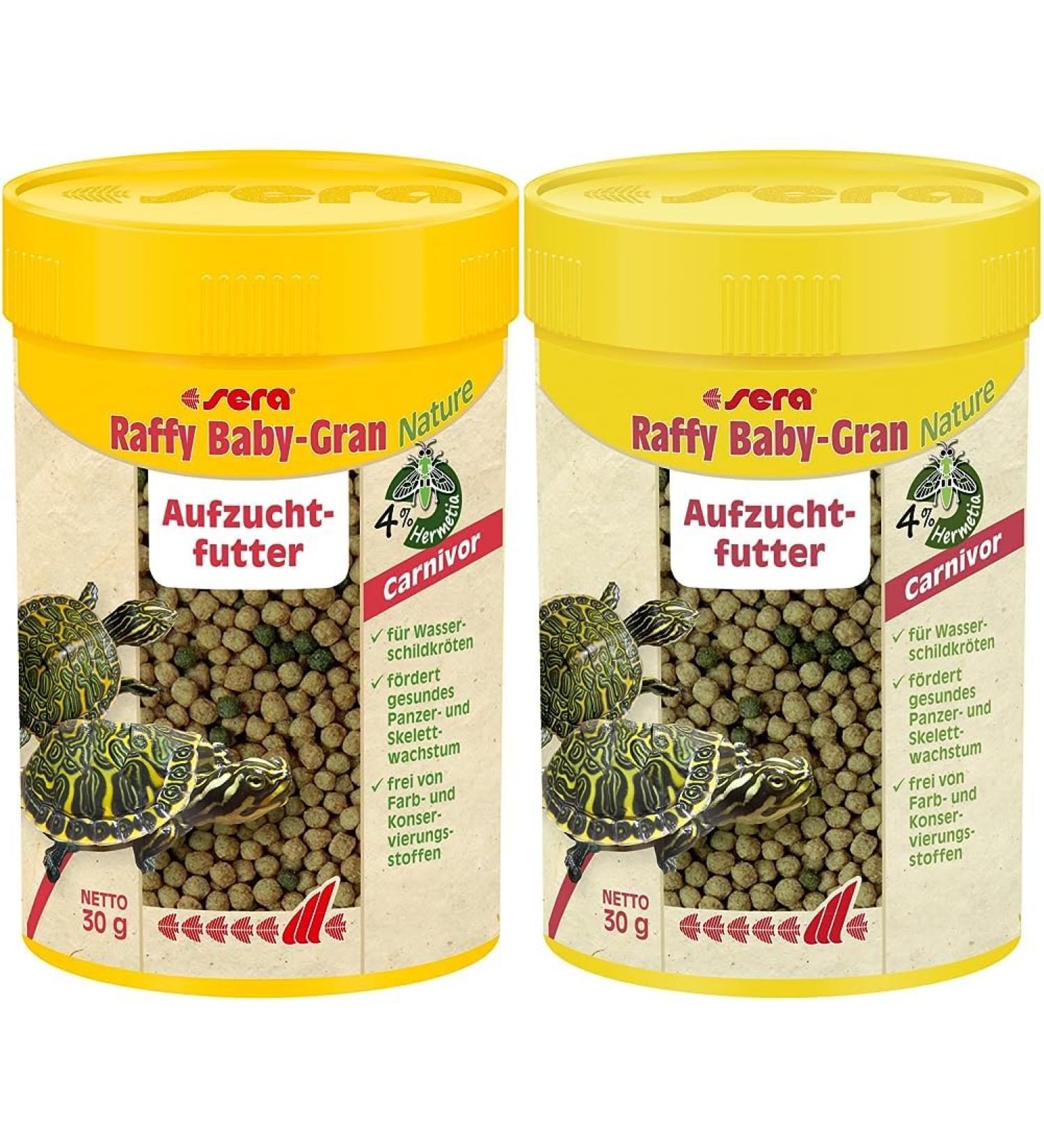 Buy Sera Raffy Baby Granules 100 ml (Pack of 2) Premium Fish Food for Healthy Aquatic Life | International Shipping Available - Buy Online on GoSupps.com