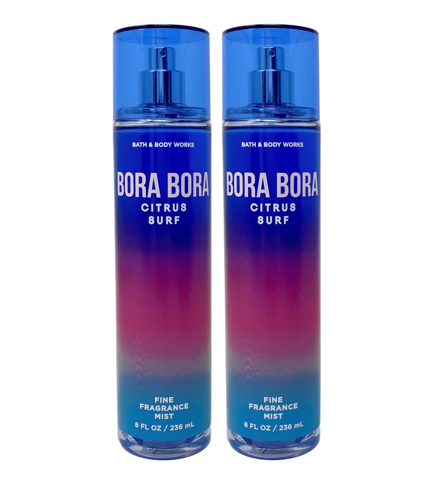 Bath & Body Works Bora Bora Citrus Surf - pack of 2 Fine Fragrance Mist