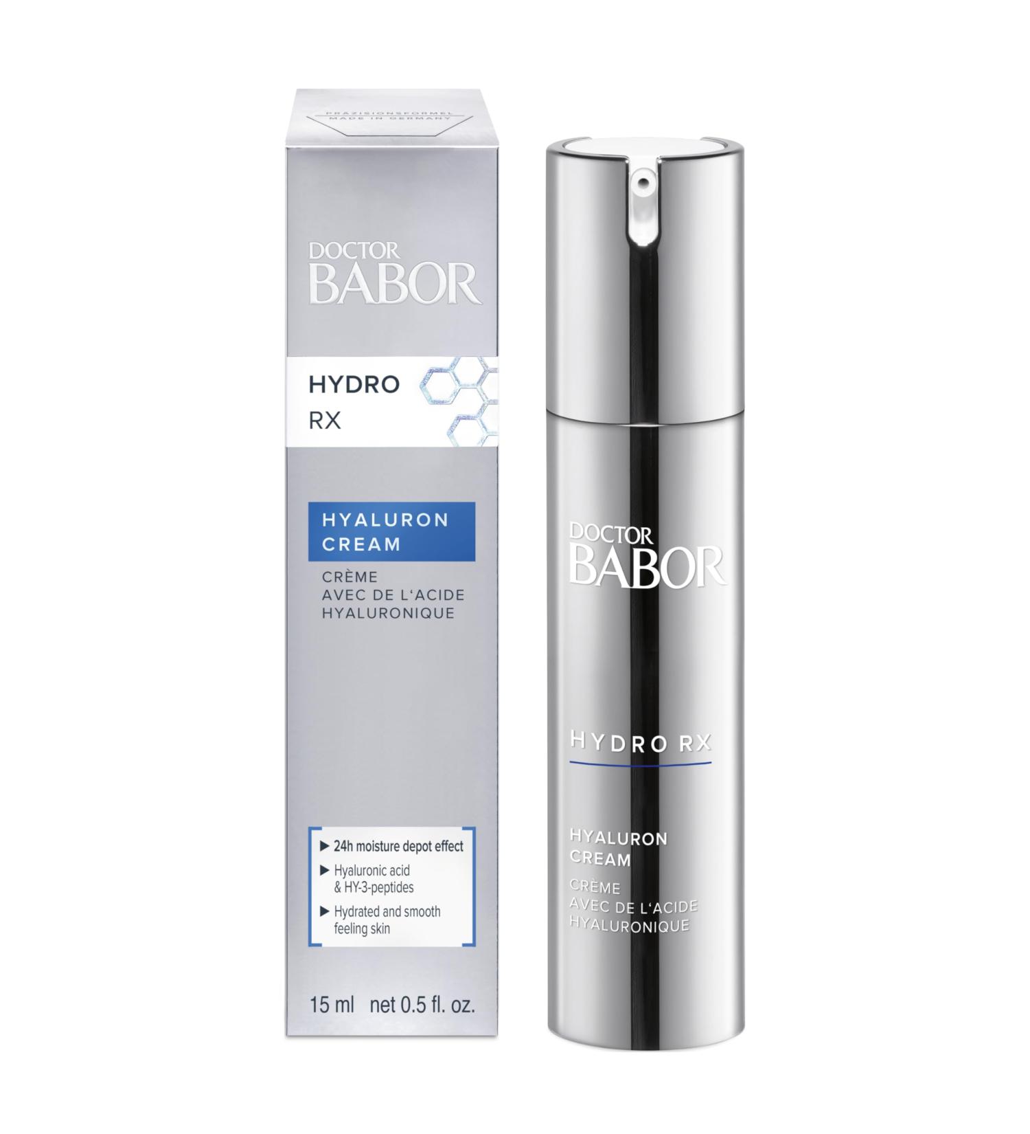 Buy BABOR DOCTOR HydroRX Hyaluron Cream - Lightweight Hyaluronic Acid Moisturizer for Dry Skin | Fragrance Free Prevents Moisture Loss - Buy Online on GoSupps.com