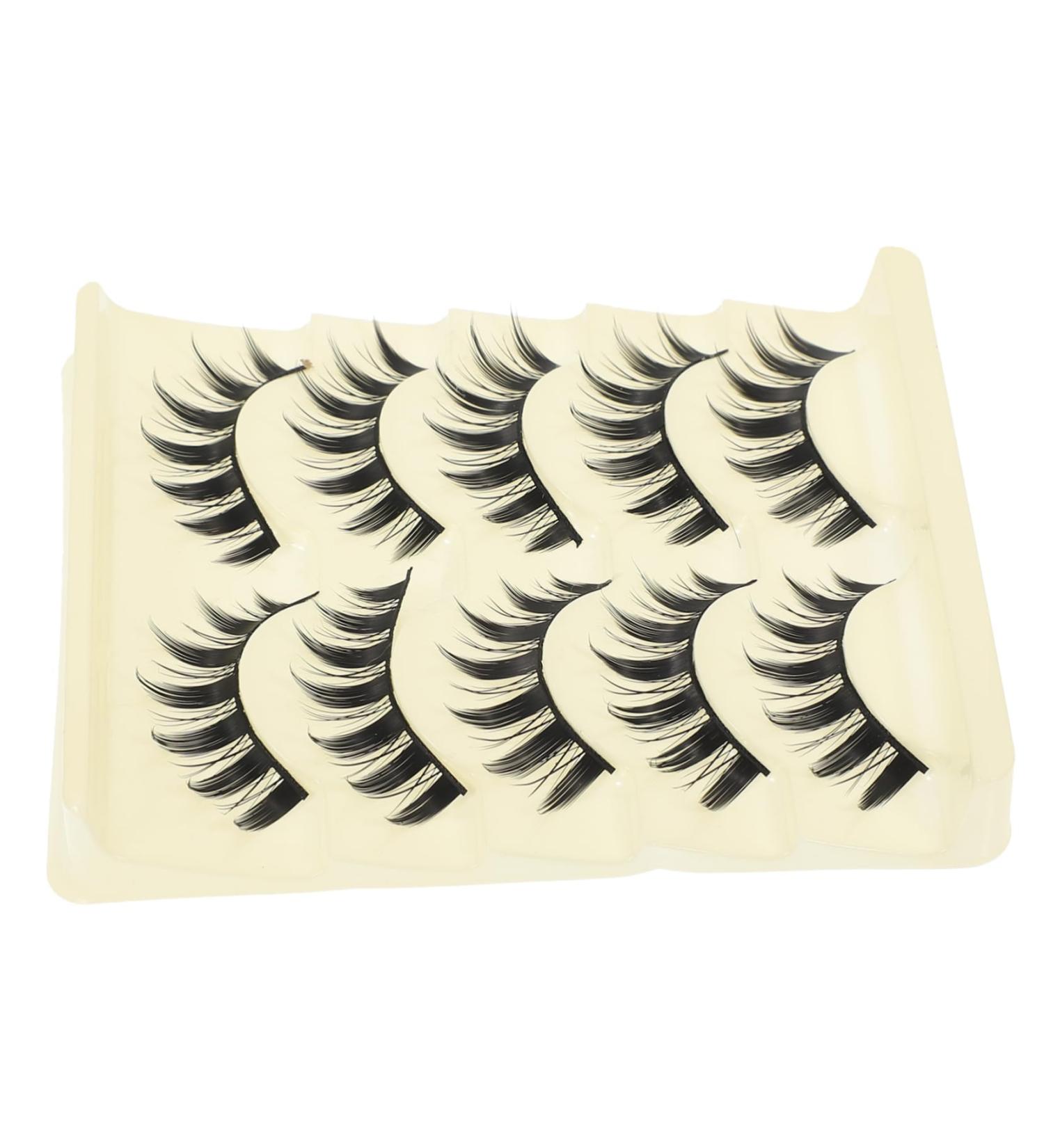 Beavorty 5 Pairs Fake Eyelashes Fake Lashes Natural False Eyelashes Fluffy Eyelashes Extensions Makeup Accessories False Eyelashes Fluffy Women Makeup Tools Women Lashes False Lashes Fiber - Buy Online on GoSupps.com