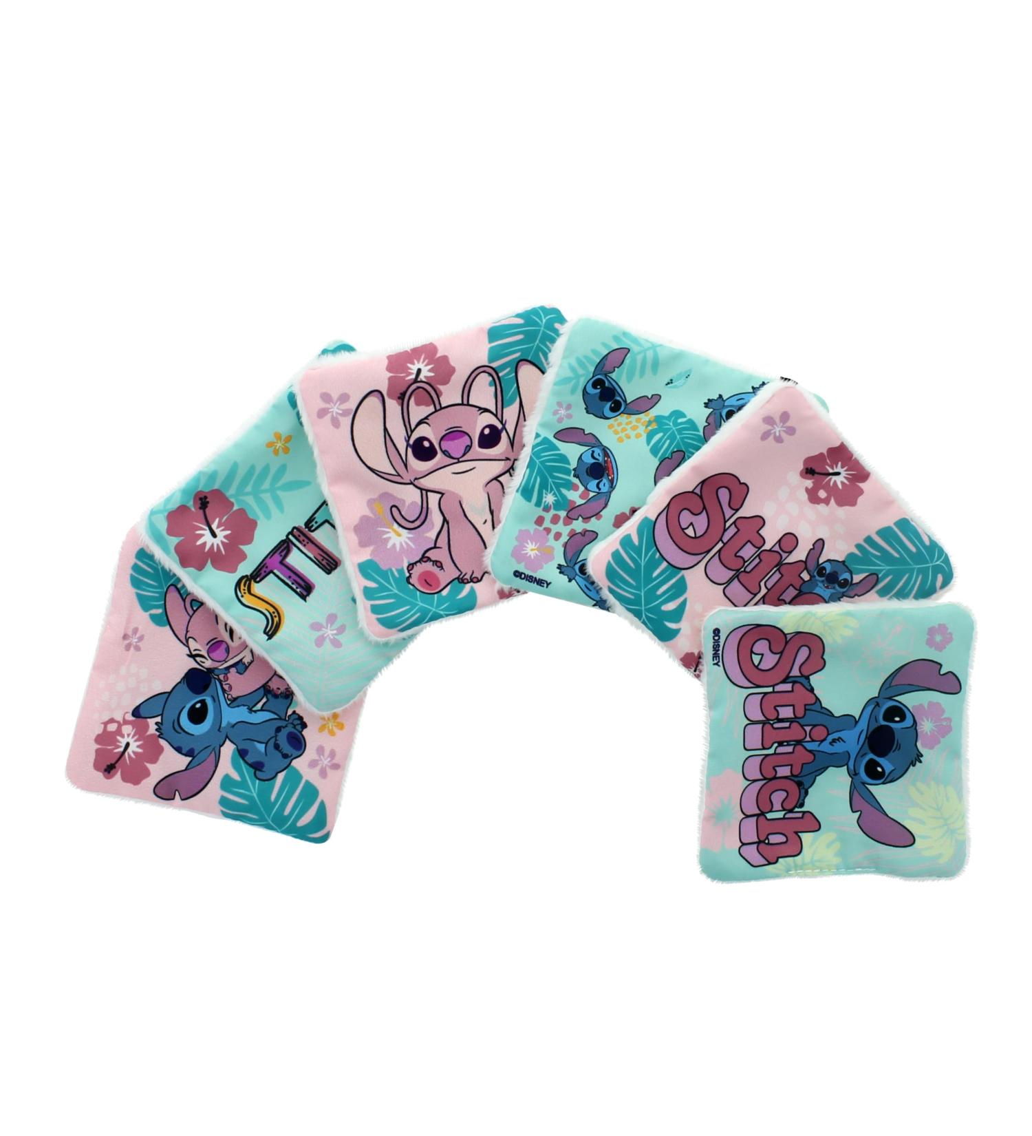 DISNEY Stitch - Set of 6 Soft & Washable Makeup Remover Pads - Reusable & Eco-Friendly Cotton Pads - LILO & STITCH - Buy Online on GoSupps.com
