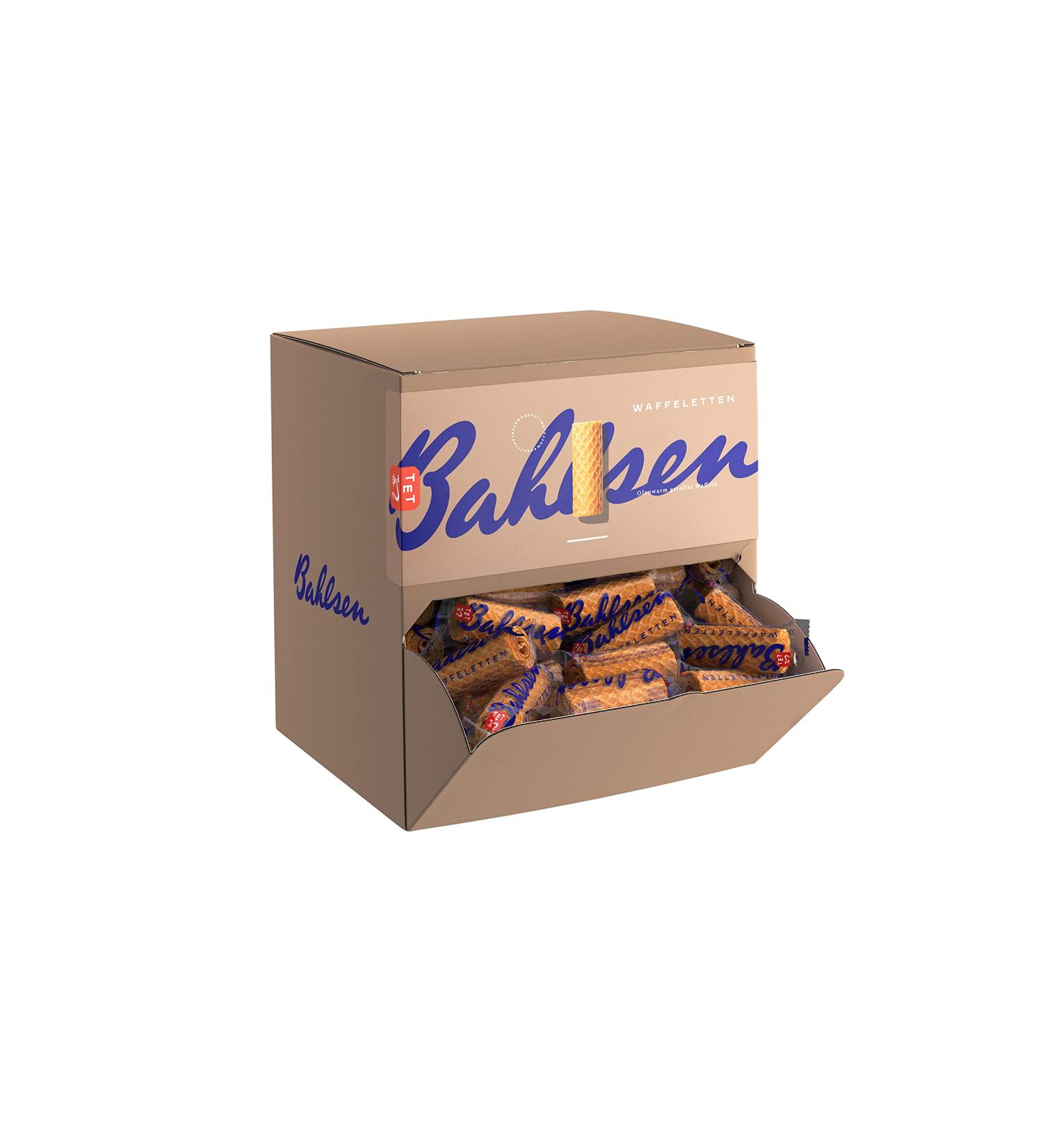 Buy Bahlsen Waffeletten - 150 Individually Packaged Thin Waffle Biscuits (1 x 760g) - Perfect for International Shipping - Buy Online on GoSupps.com