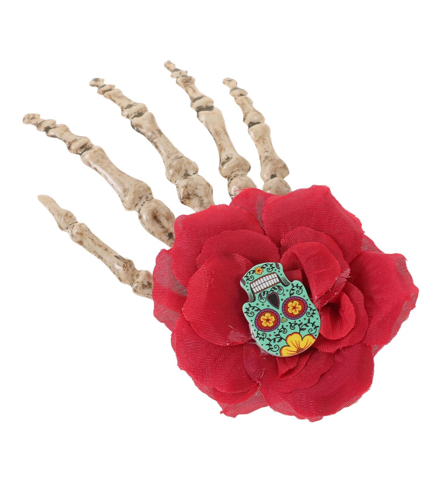 FRCOLOR Girls Hair Accessories Hair Clips for Girls Decor Hair Jewelry Gothic Hair Accessories Girls Hair Clips Halloween Party Hair Clips Women Hairpins Women's Ornaments Plastic Prom - Buy Online on GoSupps.com