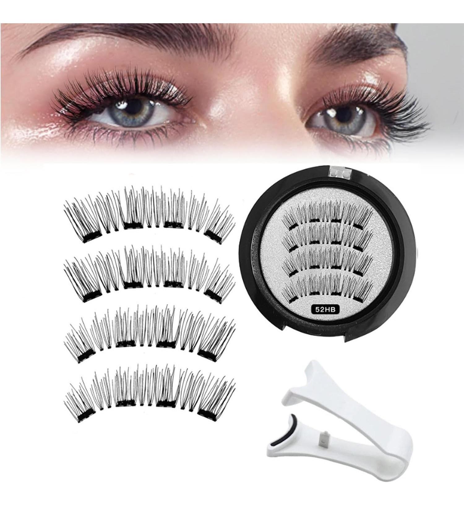Vaventi Magnetic Lashes - Reusable Waterproof Eyelash Kit for Natural Look | Lumentes Lightweight False Lashes - Buy Online on GoSupps.com