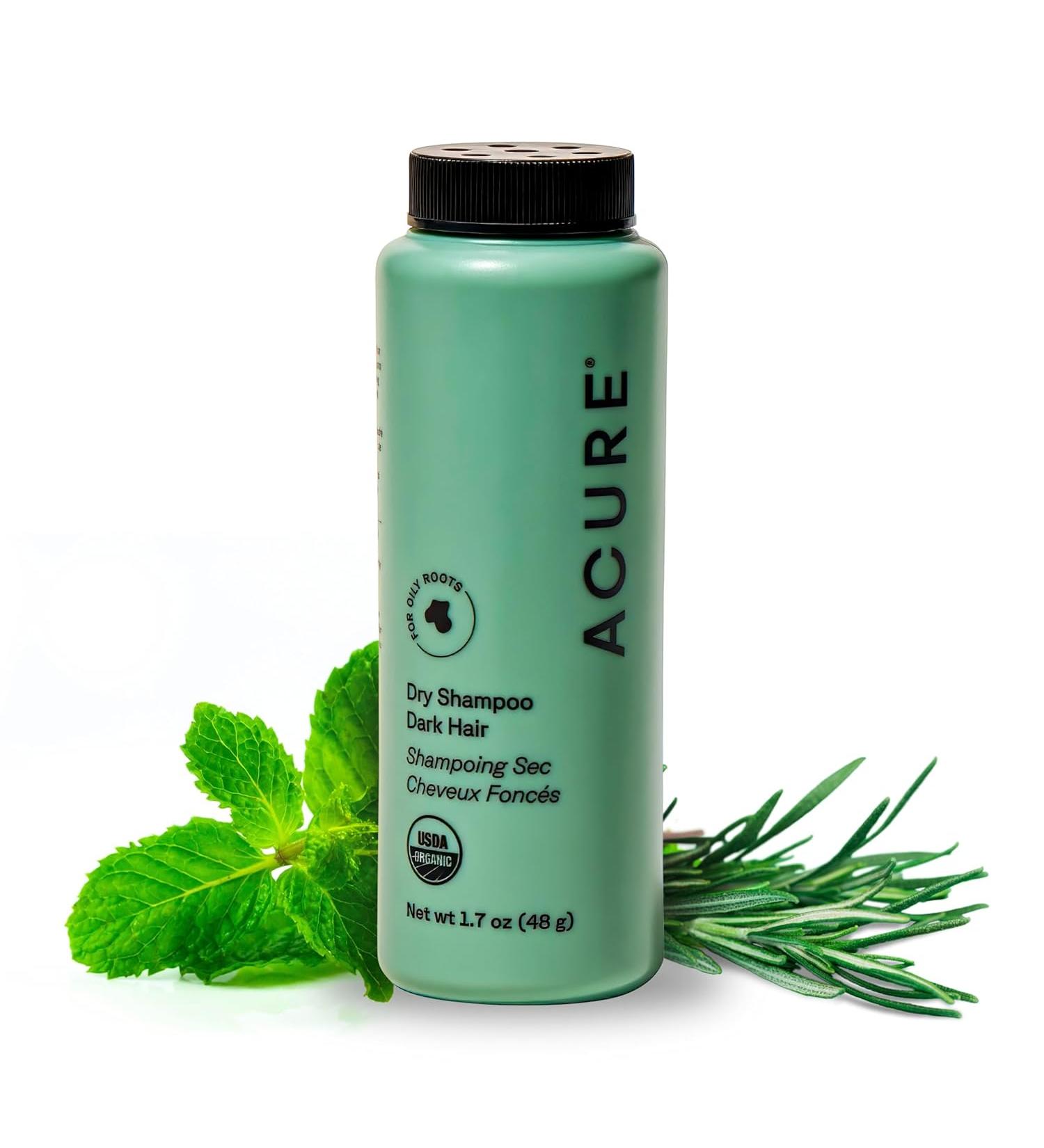 Acure Dry Shampoo for Brunette & Dark Hair - Rosemary & Cocoa, 1.7 oz - Buy Online on GoSupps.com