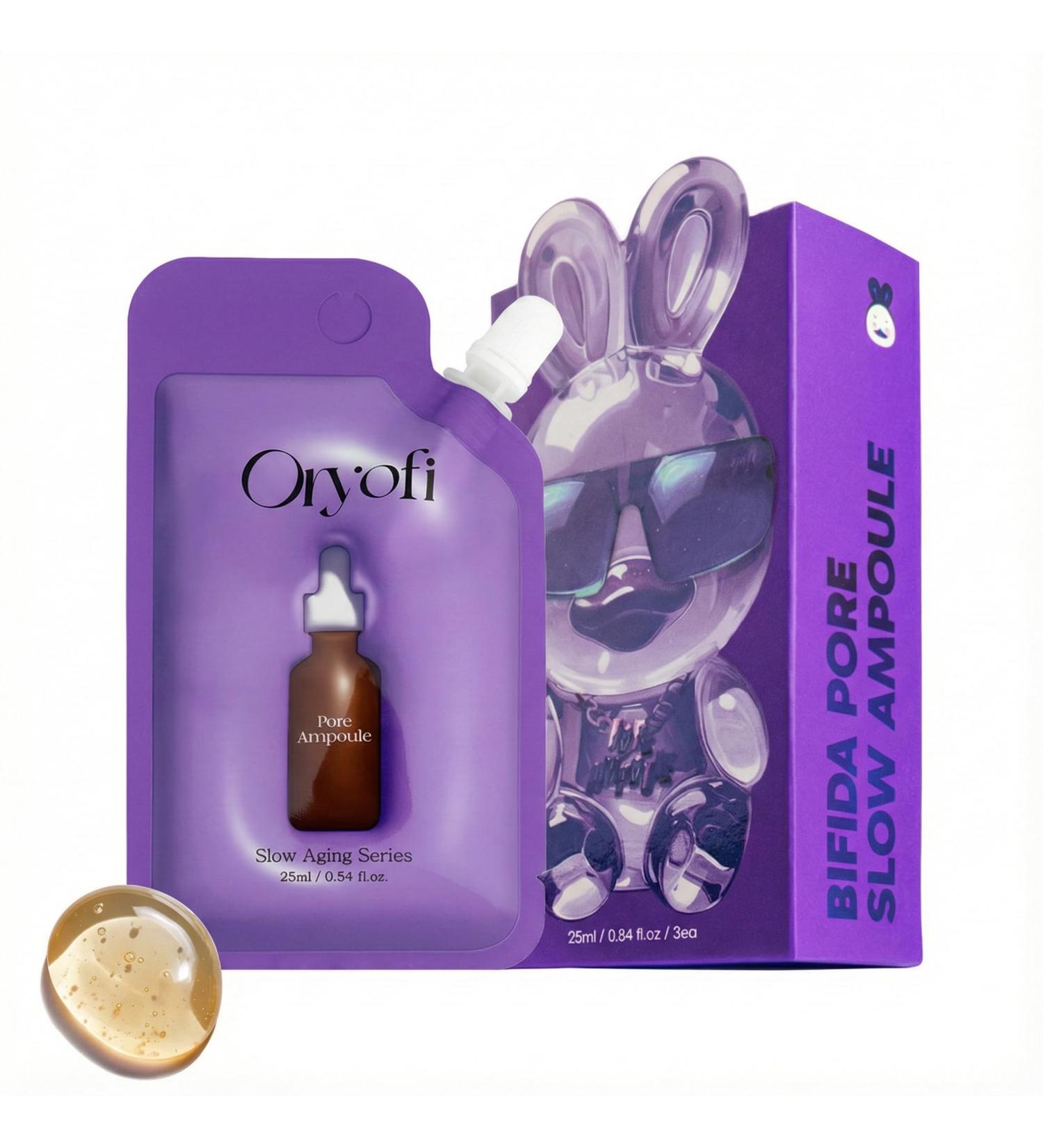 Oryofi Bifida Ferment Ampoule for Pore Care - Korean Skincare Serum with Probiotic Extract EWG Green Grade Hydrating Face Treatment for Large Pores and Oily Skin 0.85 fl oz (25ml) - Buy Online on GoSupps.com