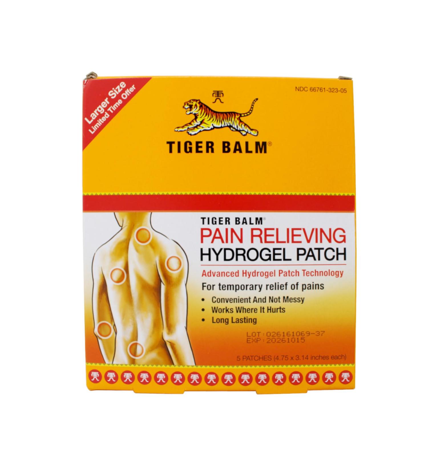 Buy 5CT Tiger Balm Patch - Effective Pain Relief | Fast International Shipping - Buy Online on GoSupps.com