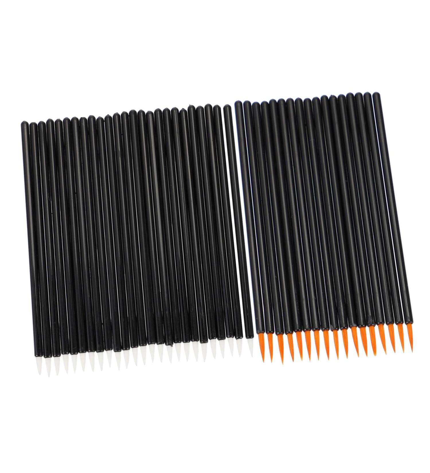 Mipcase 100pcs Disposable Eyelash Brush Makeup Brush Cosmetic Eye Brush Makeup Eye Tool Girl Lip Brush 10x0.2cm As Shown - Buy Online on GoSupps.com